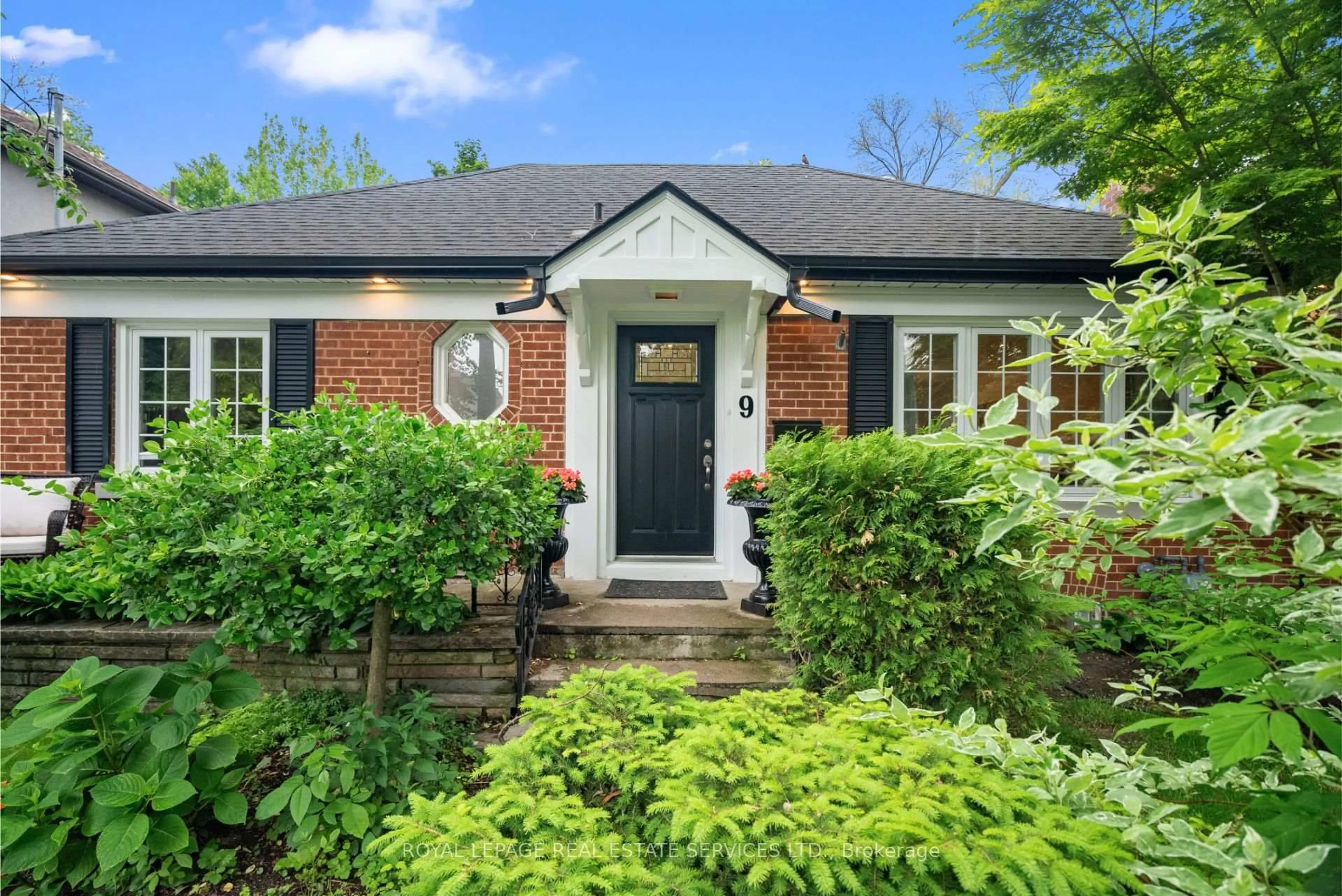 Home with brick exterior material, street for 9 Loyalist Rd, Toronto Ontario M9A 3P2