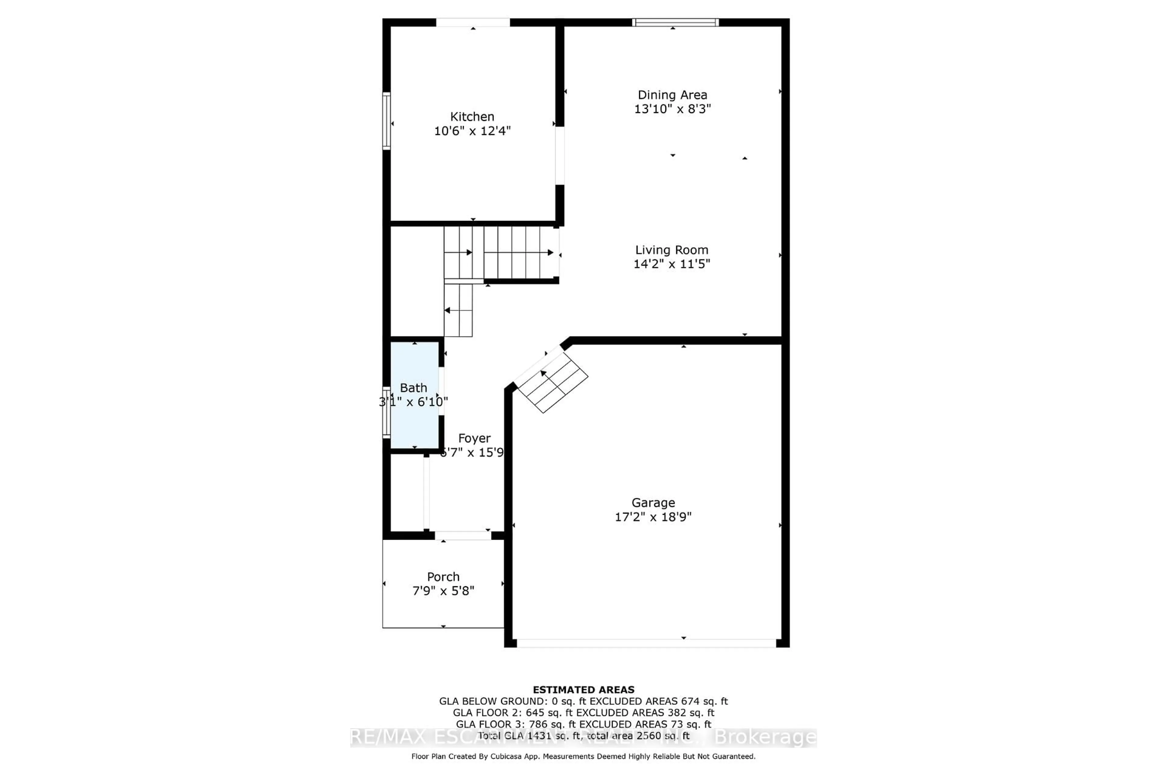 Floor plan for 573 Enfield Rd, Burlington Ontario L7T 2X5