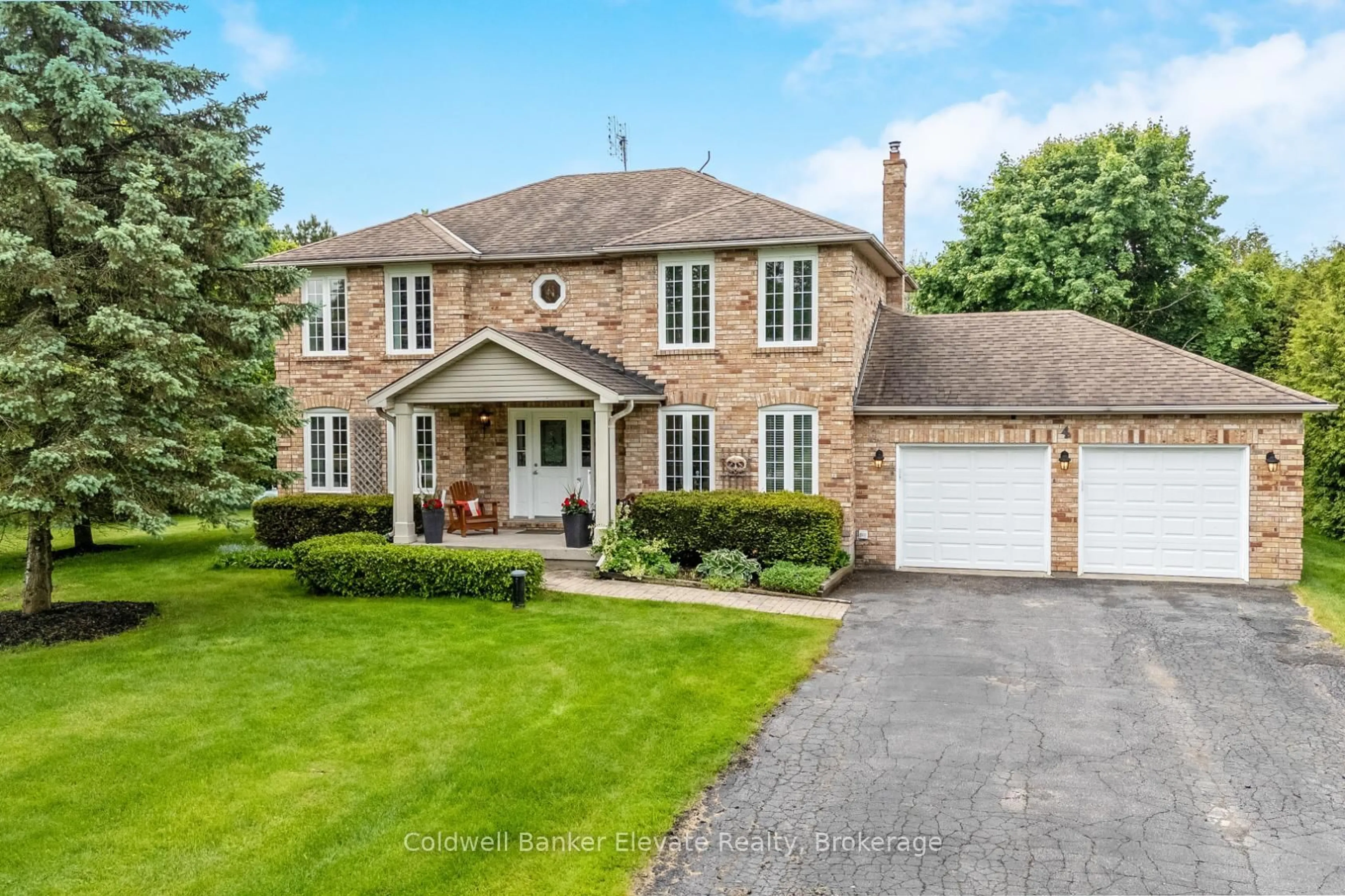 Home with brick exterior material, street for 4 Southwinds Dr, Halton Hills Ontario N0B 1H0