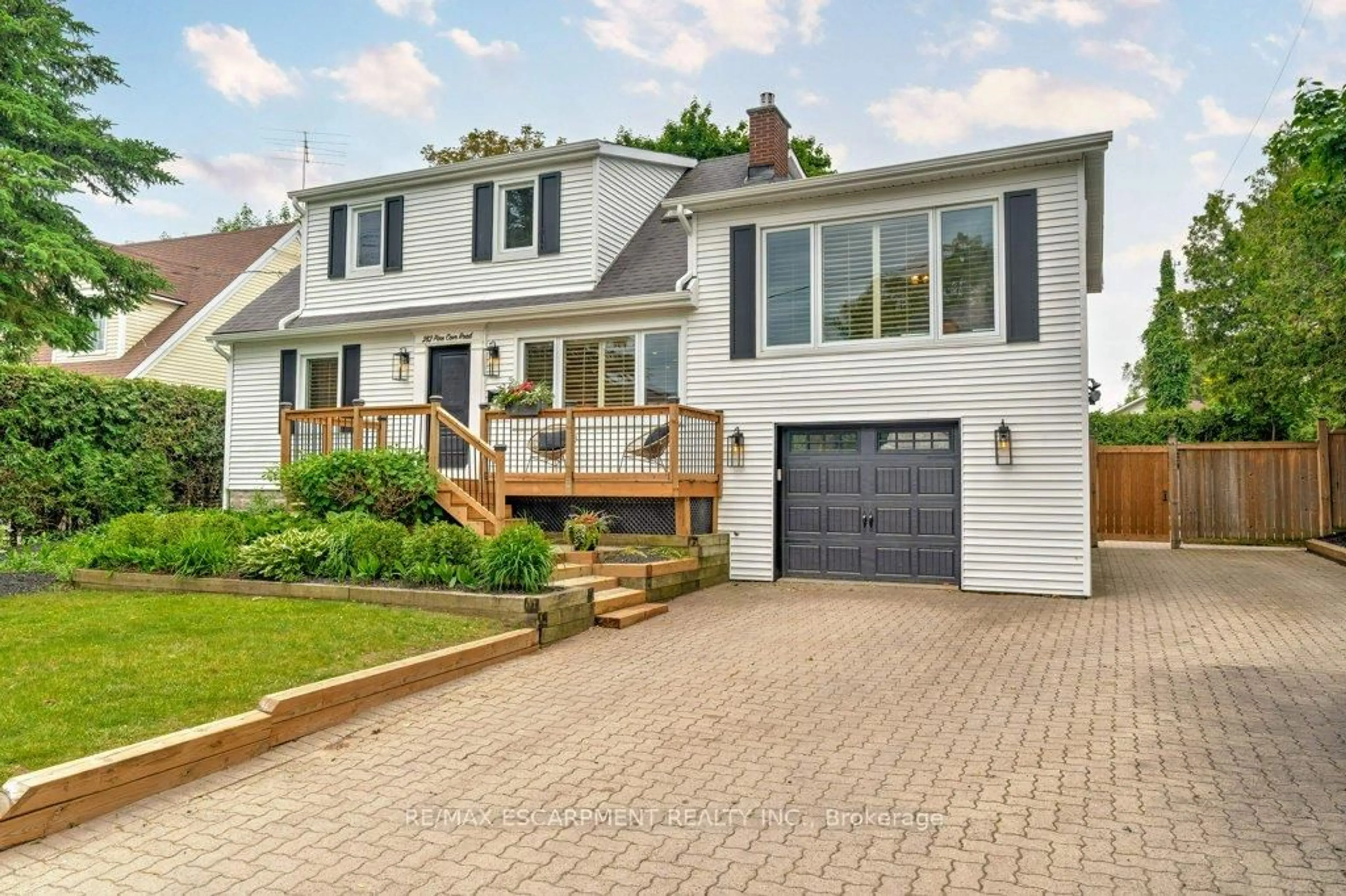 Home with brick exterior material, street for 282 PINE COVE Rd, Burlington Ontario L7N 1W2