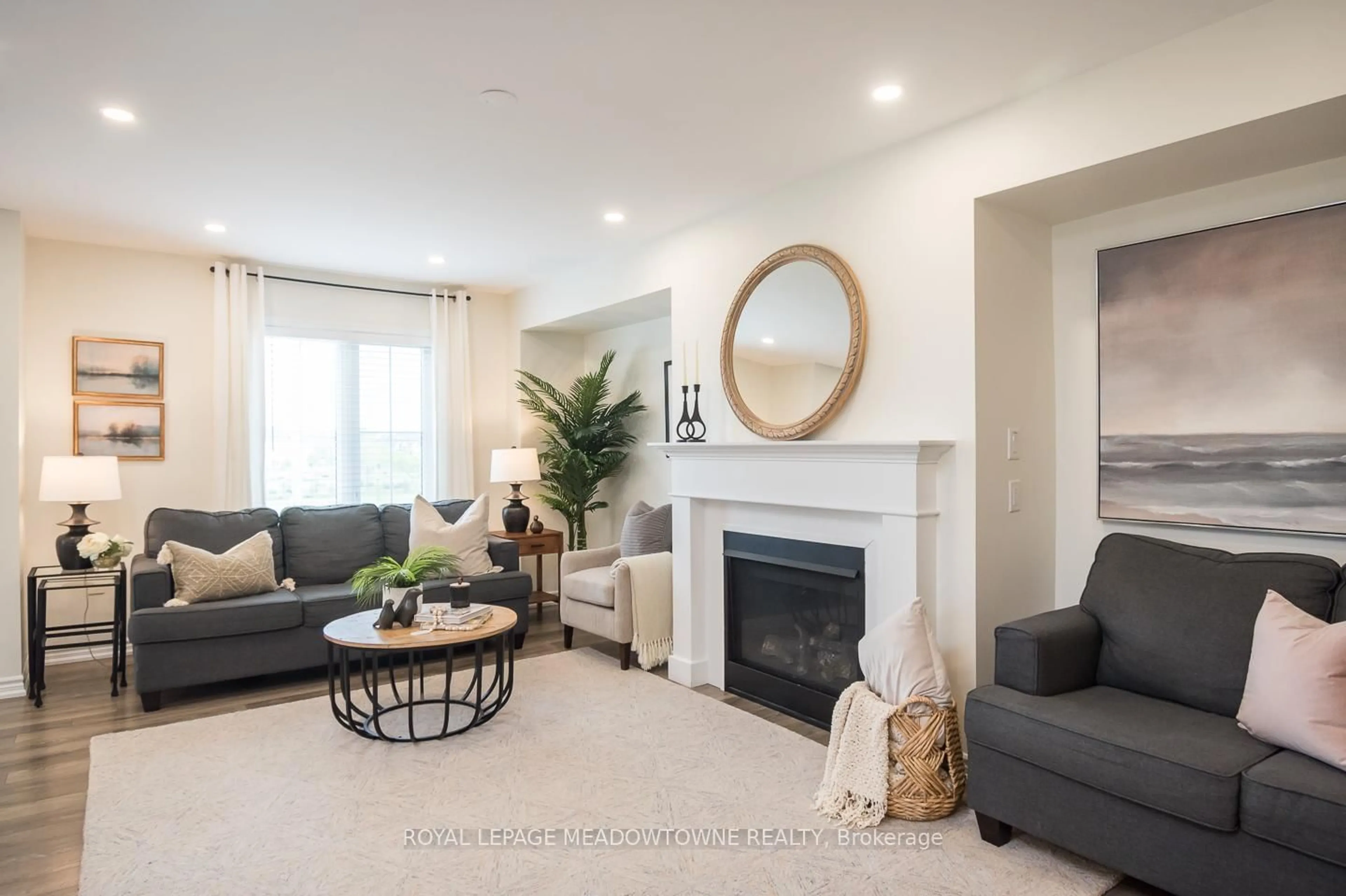 Living room with furniture, unknown for 621 Laking Terr, Milton Ontario L9T 9J5