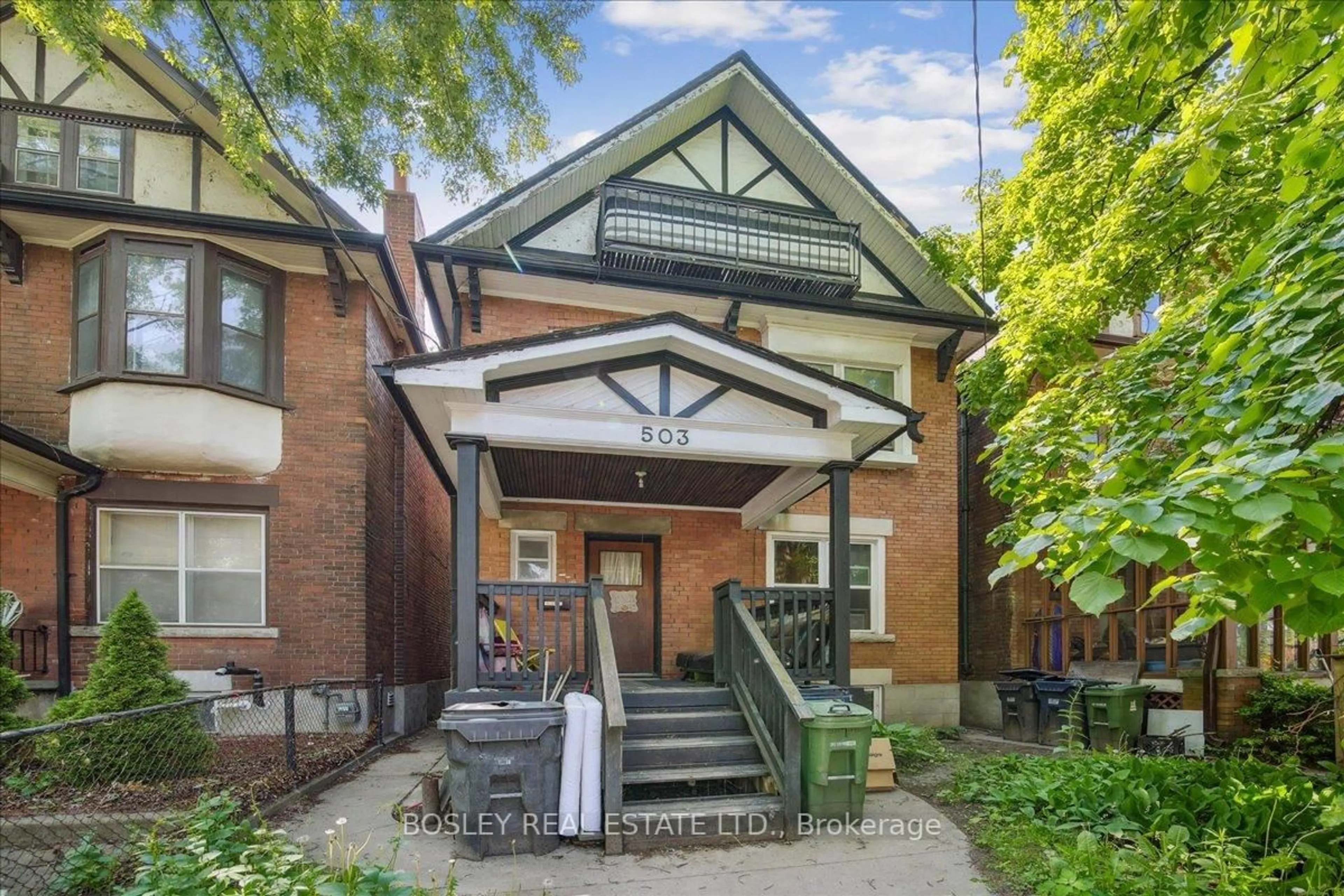 Home with brick exterior material, street for 503 Annette St, Toronto Ontario M6P 1S1