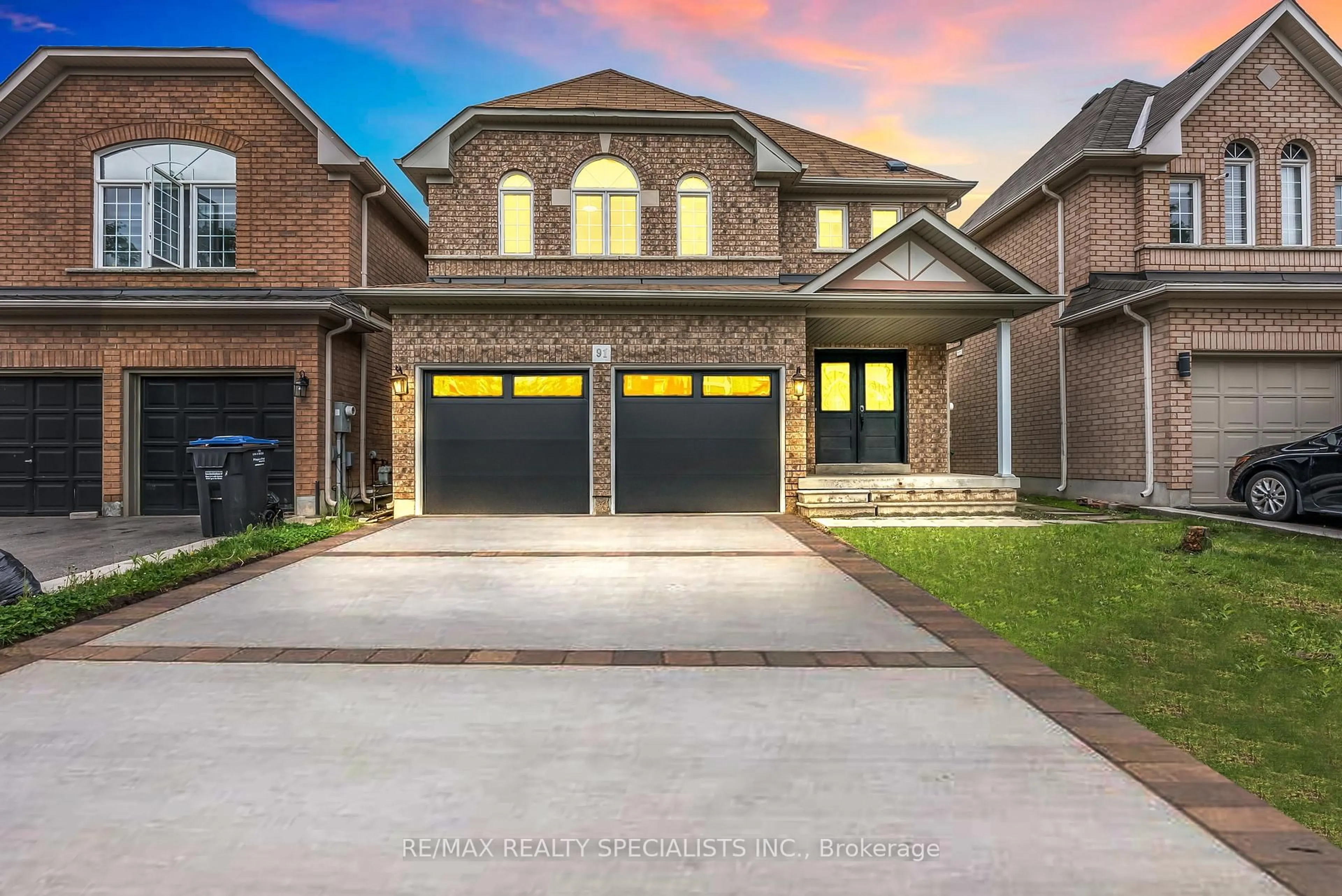 Home with brick exterior material, street for 91 Buick Blvd, Brampton Ontario L7A 3B7