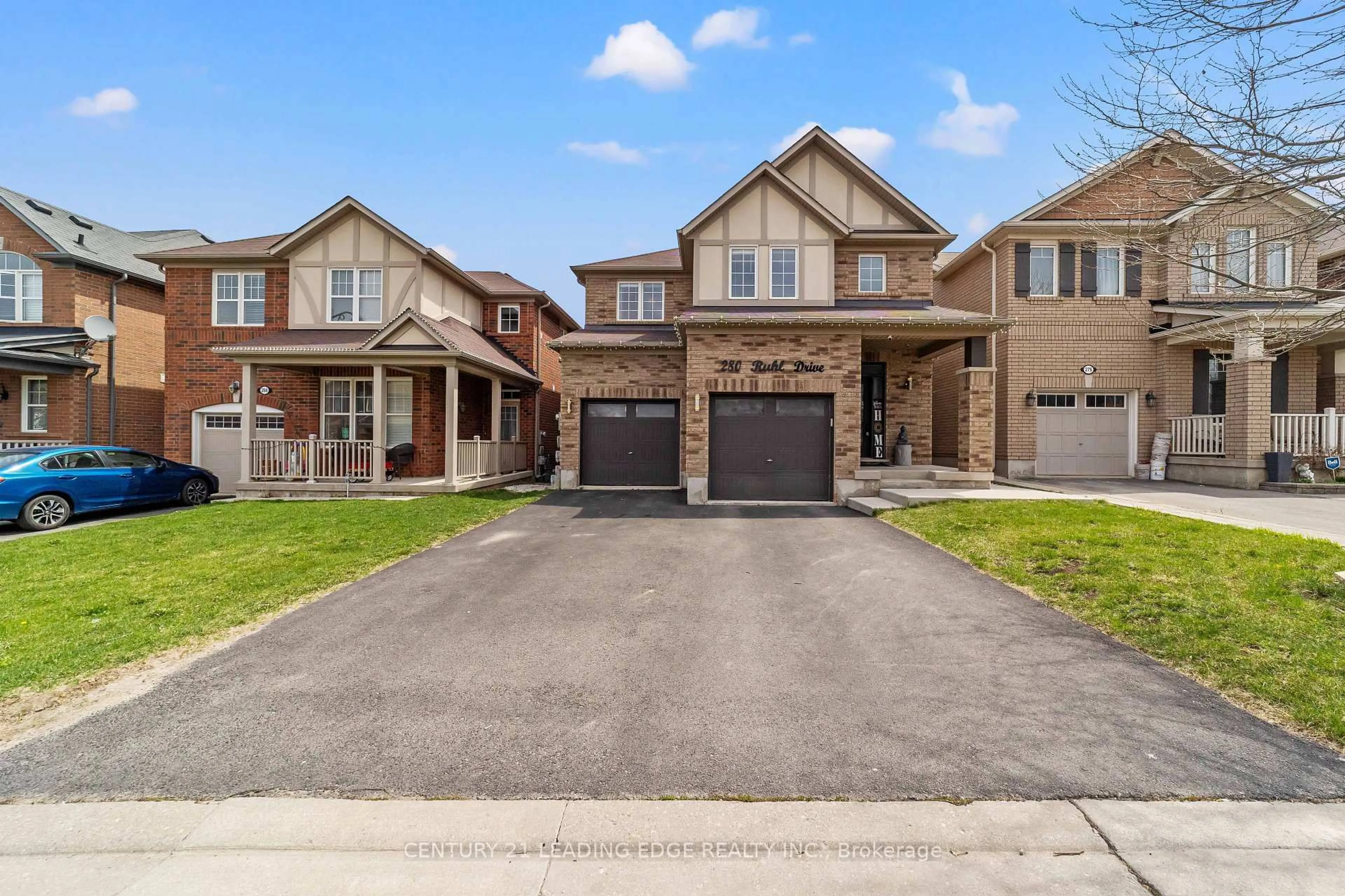 Home with brick exterior material, street for 280 Ruhl Dr, Milton Ontario L9T 8J7