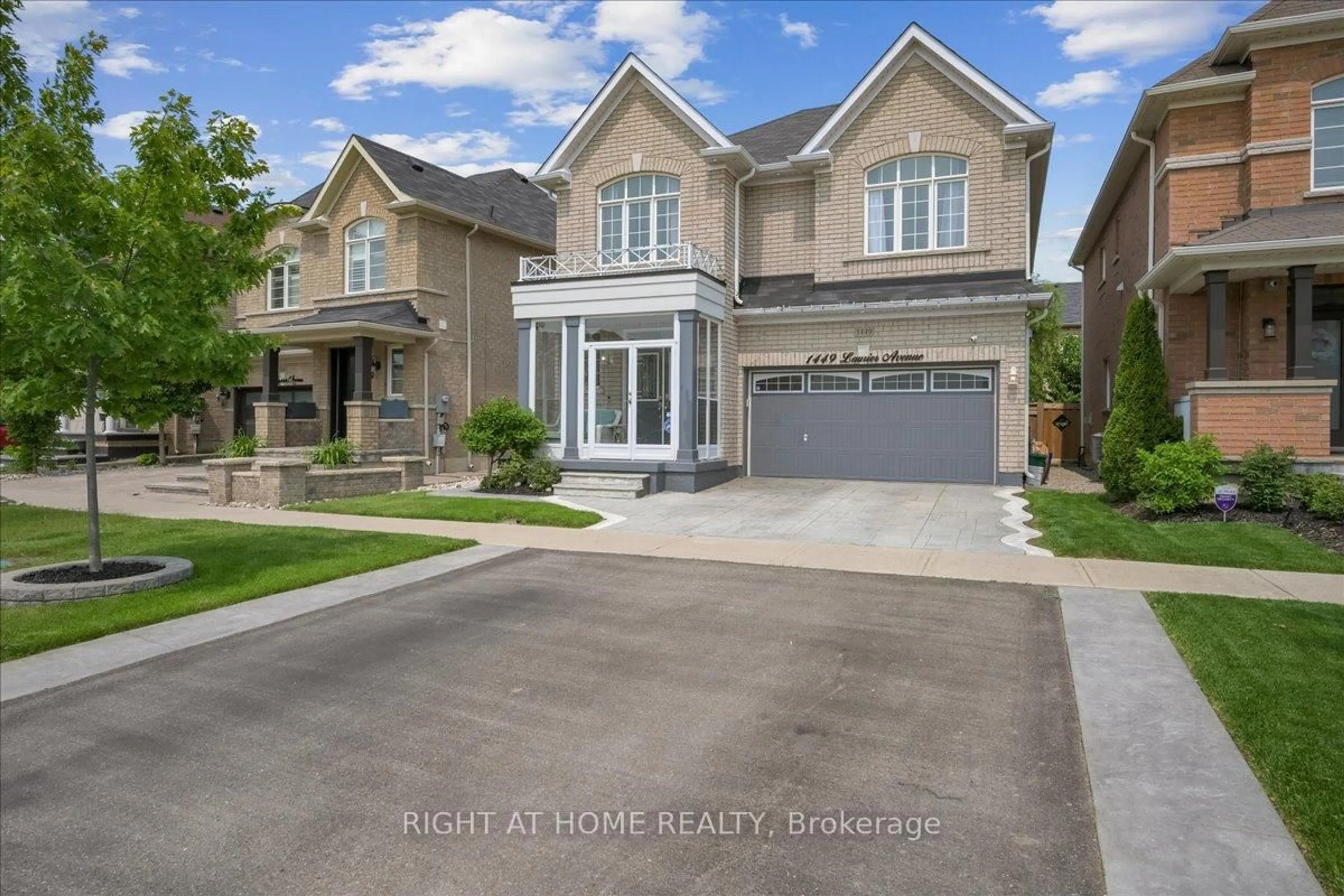 Home with brick exterior material, street for 1449 Laurier Ave, Milton Ontario L9T 6J4