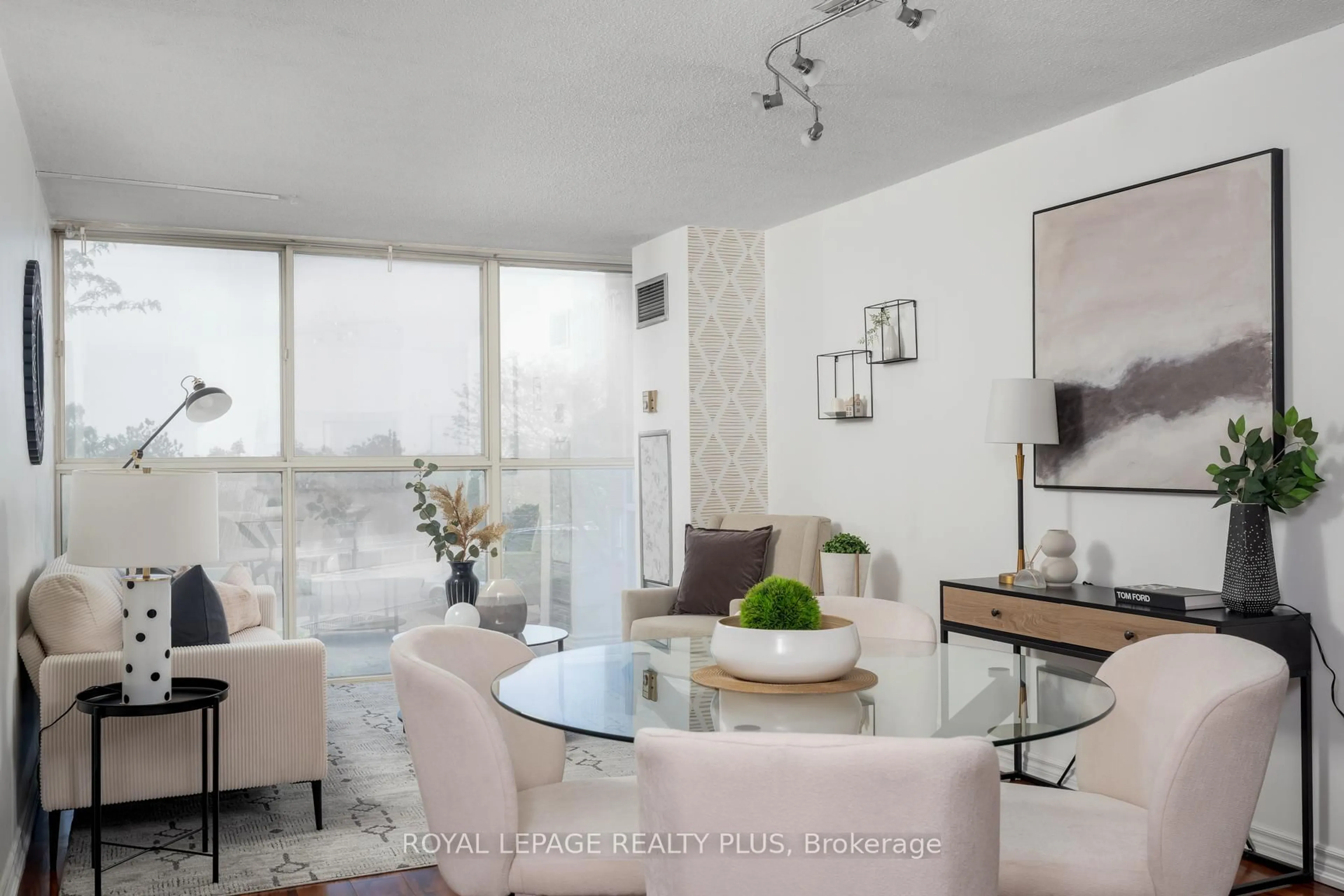 Living room with furniture, unknown for 4205 Shipp Dr #408, Mississauga Ontario L4Z 2Y9