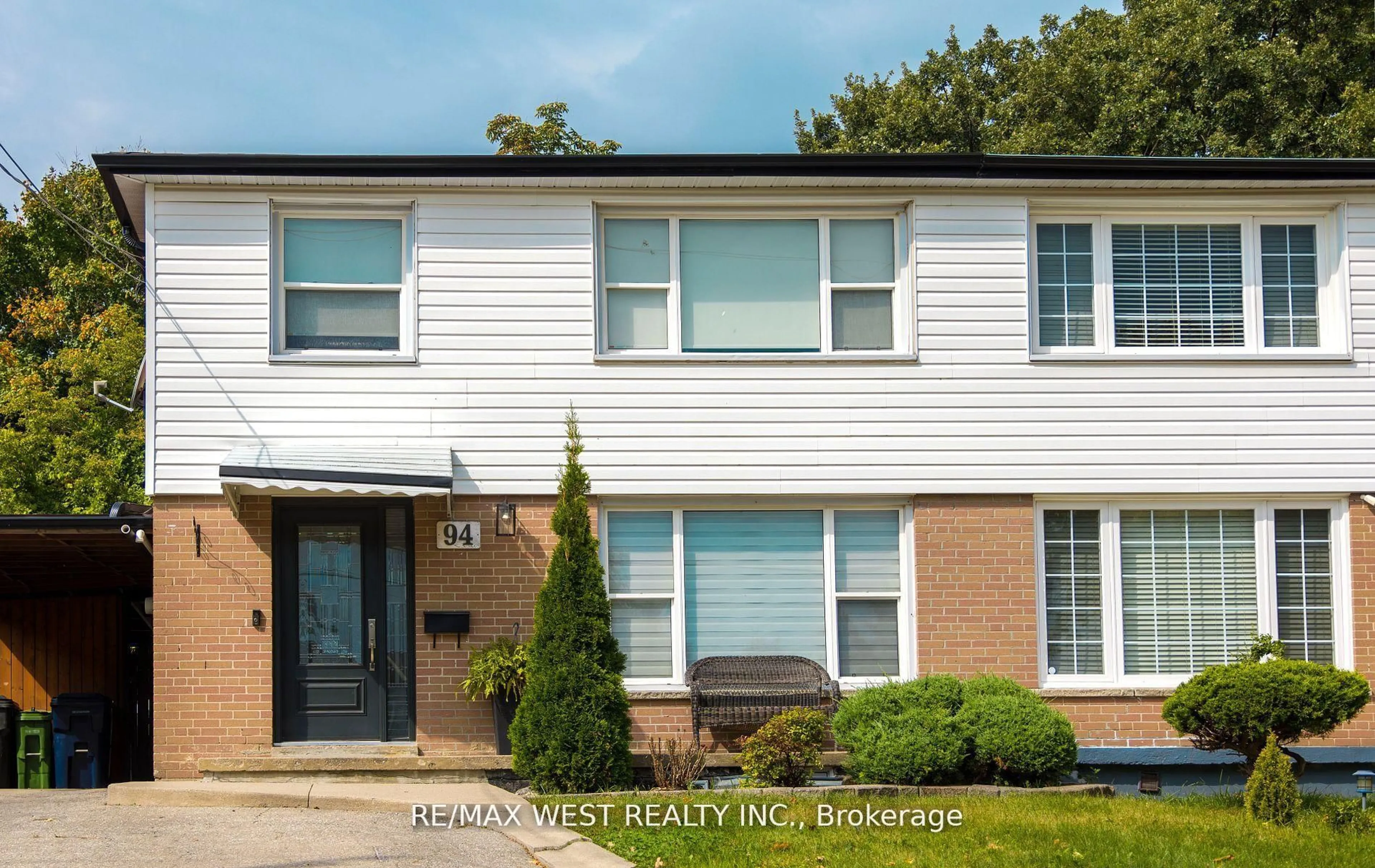 Home with brick exterior material, street for 94 Primula Cres, Toronto Ontario M9L 1K2