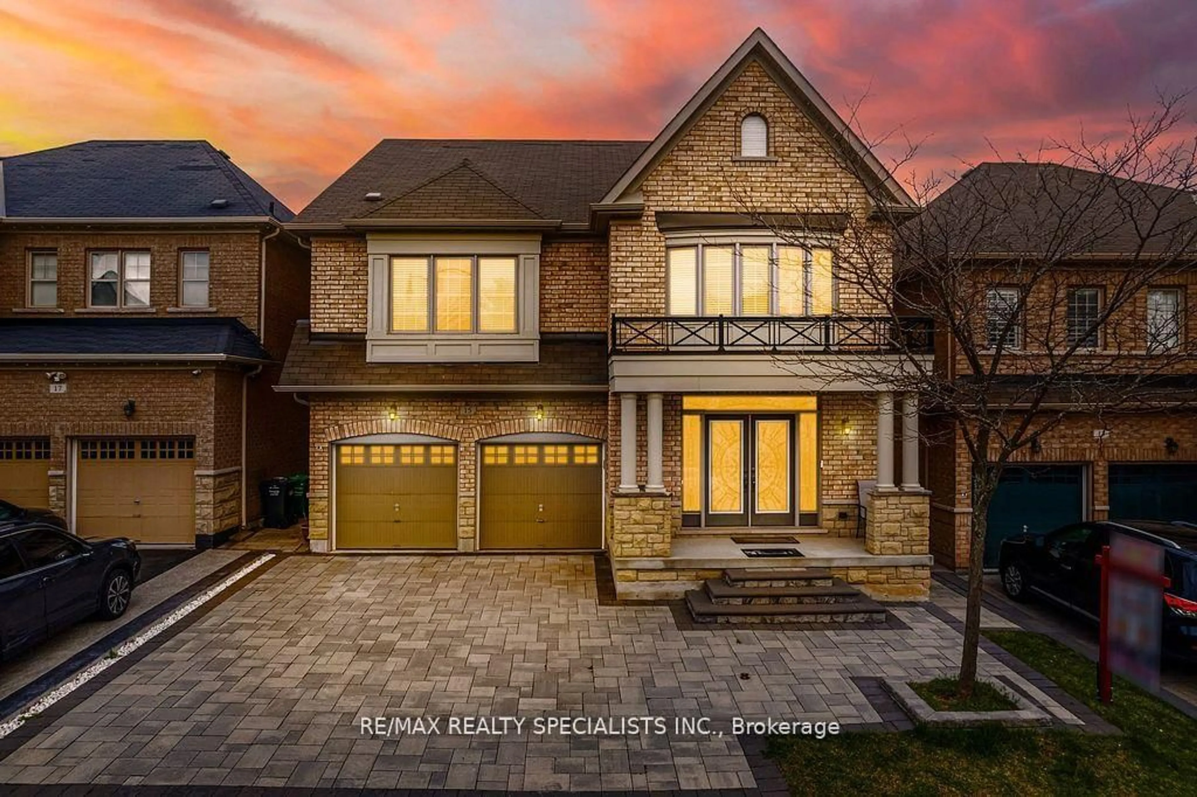 Home with brick exterior material, street for 15 Cranwood Circ, Brampton Ontario L6Y 0Y4