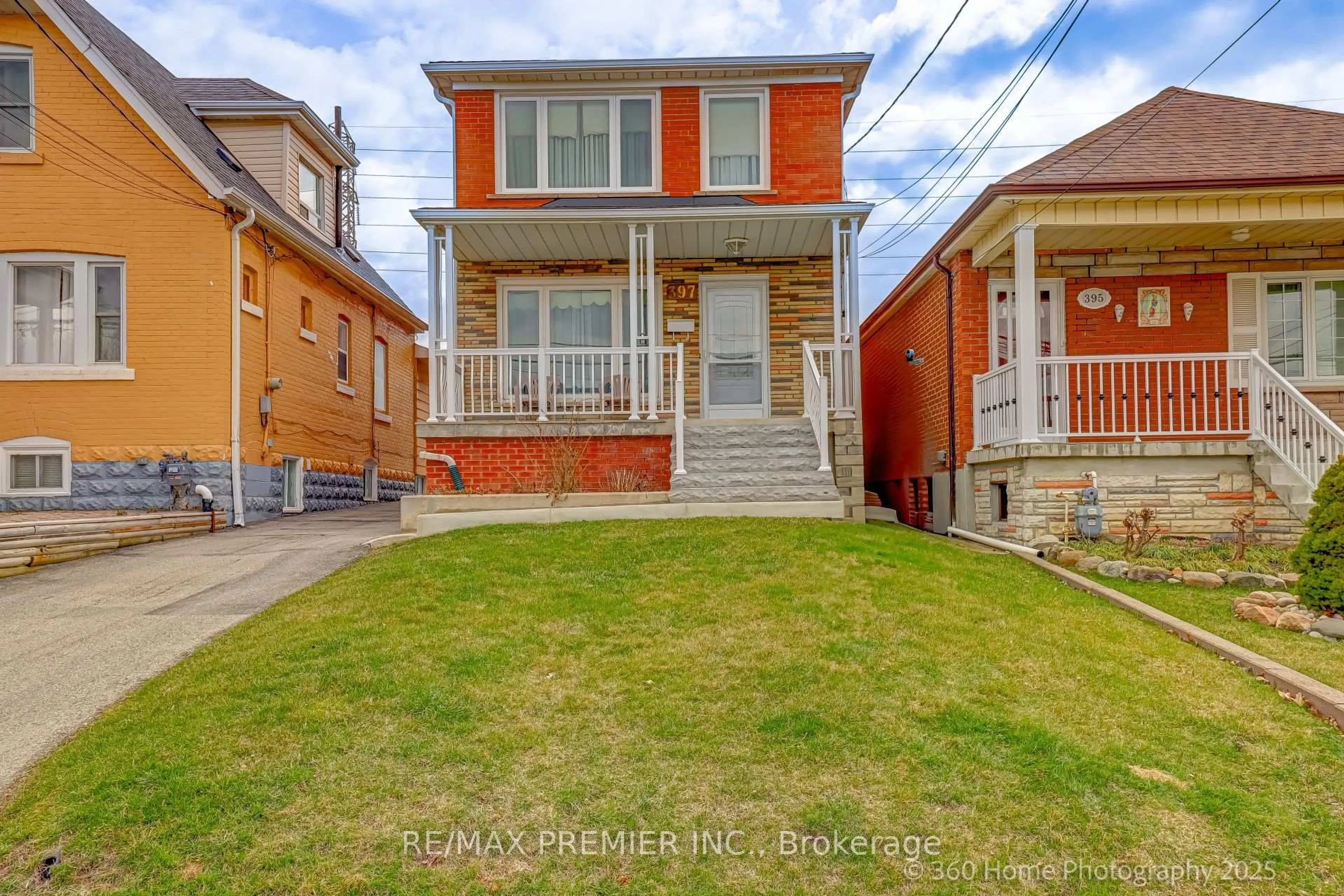 Home with brick exterior material, street for 397 Blackthorn Ave, Toronto Ontario M6M 3C1