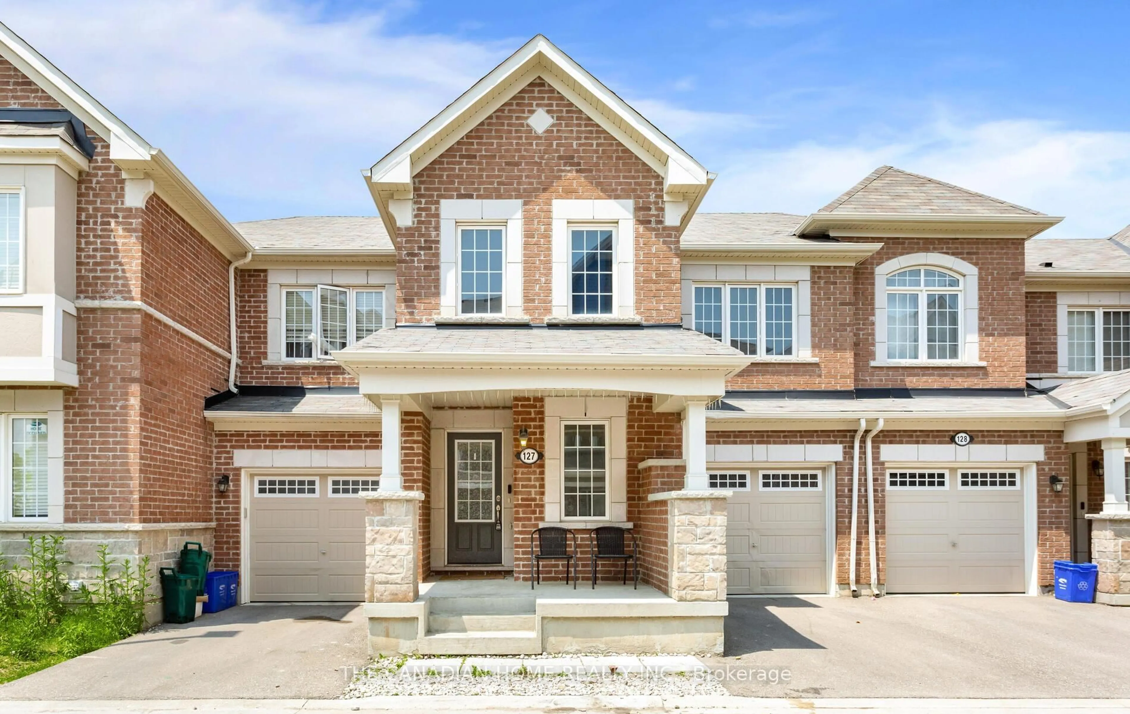 Home with brick exterior material, street for 1000 Asleton Blvd #127, Milton Ontario L9T 9L2