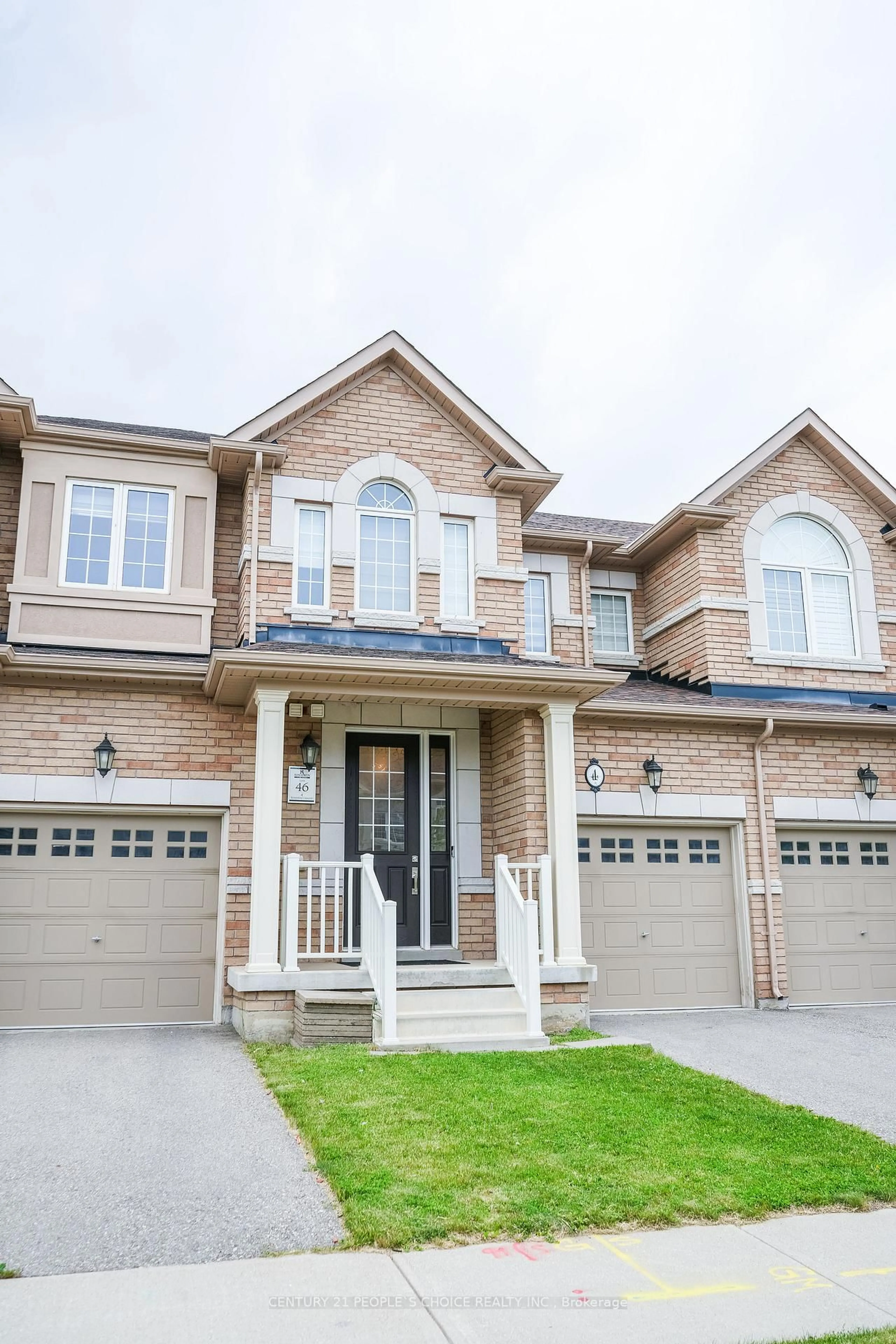 Home with brick exterior material, street for 4 Kempsford Cres, Brampton Ontario L7A 4M6