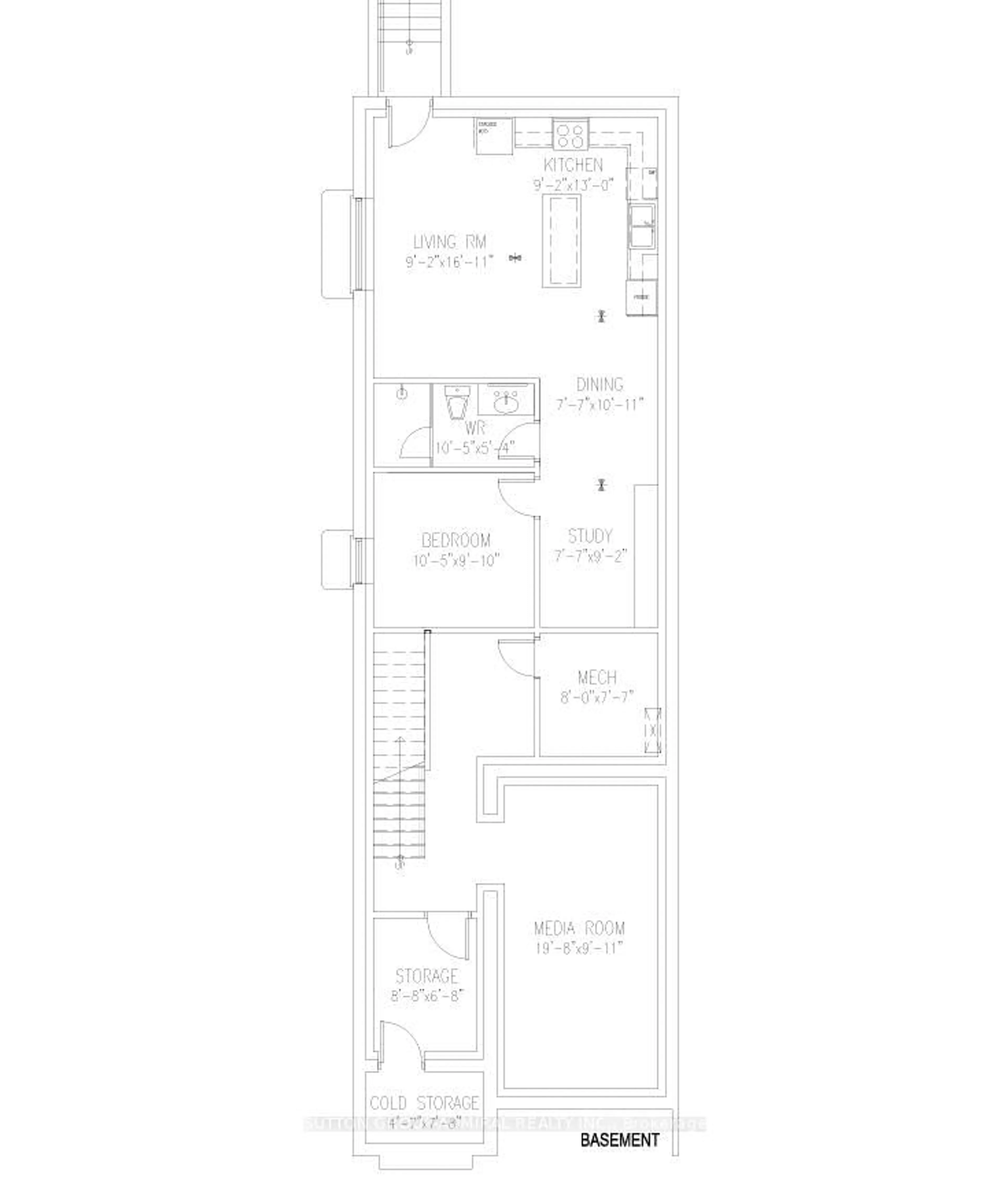 Floor plan for 1026 Roosevelt Rd, Mississauga Ontario L5G 3Y8