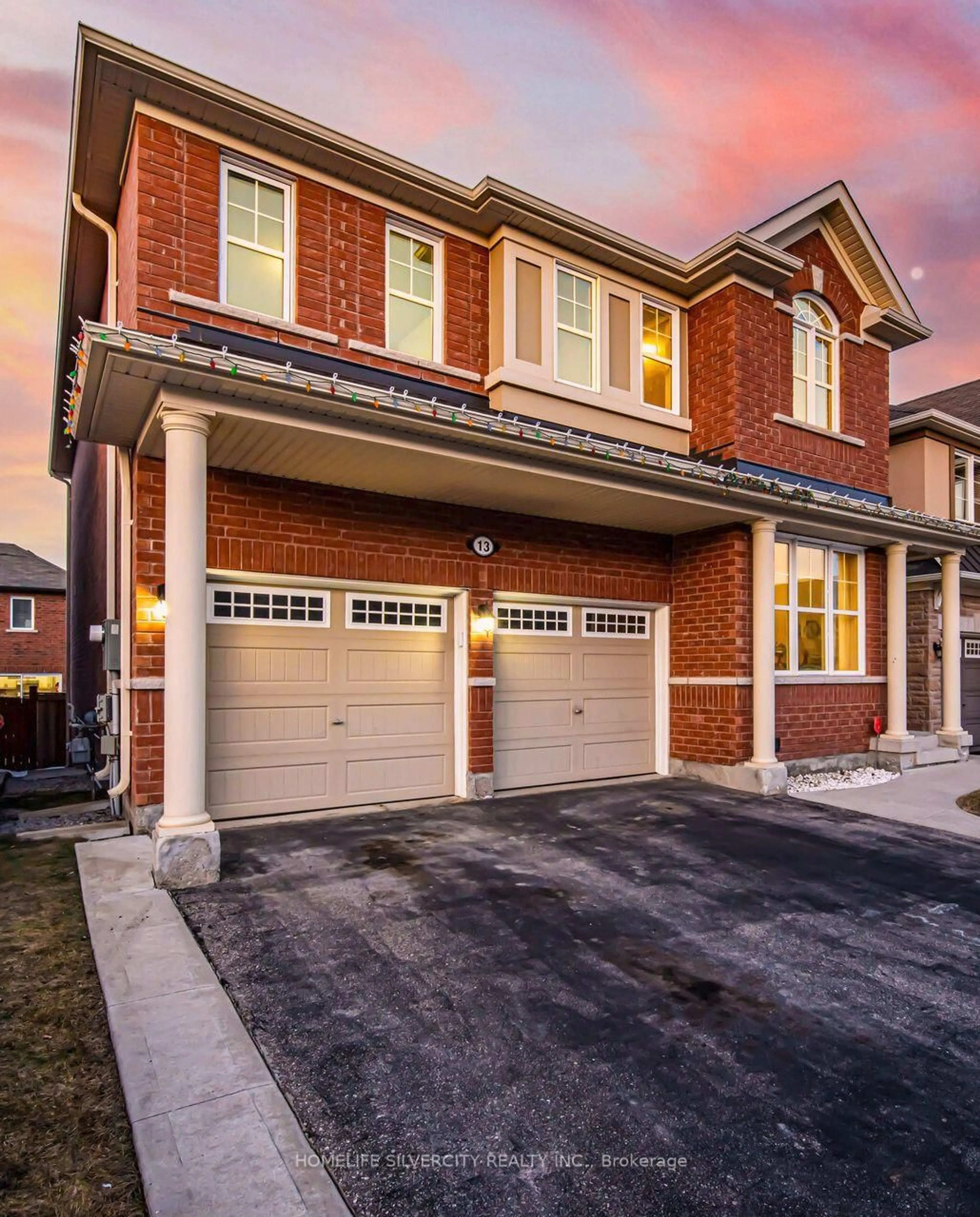 Home with brick exterior material, street for 13 Fenchurch Dr, Brampton Ontario L7A 4G5