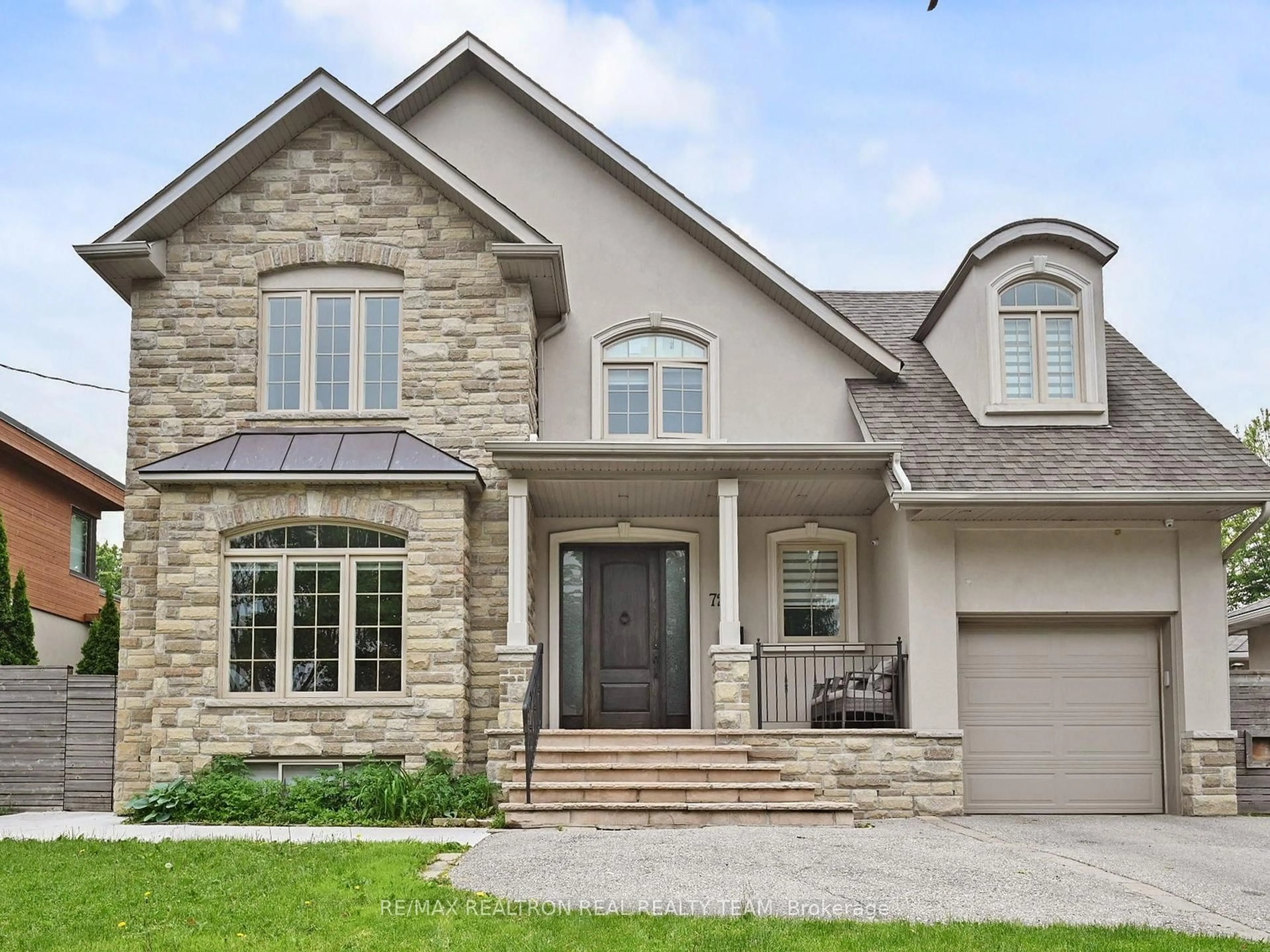Home with brick exterior material, street for 72 Burrows Ave, Toronto Ontario M9B 4X1