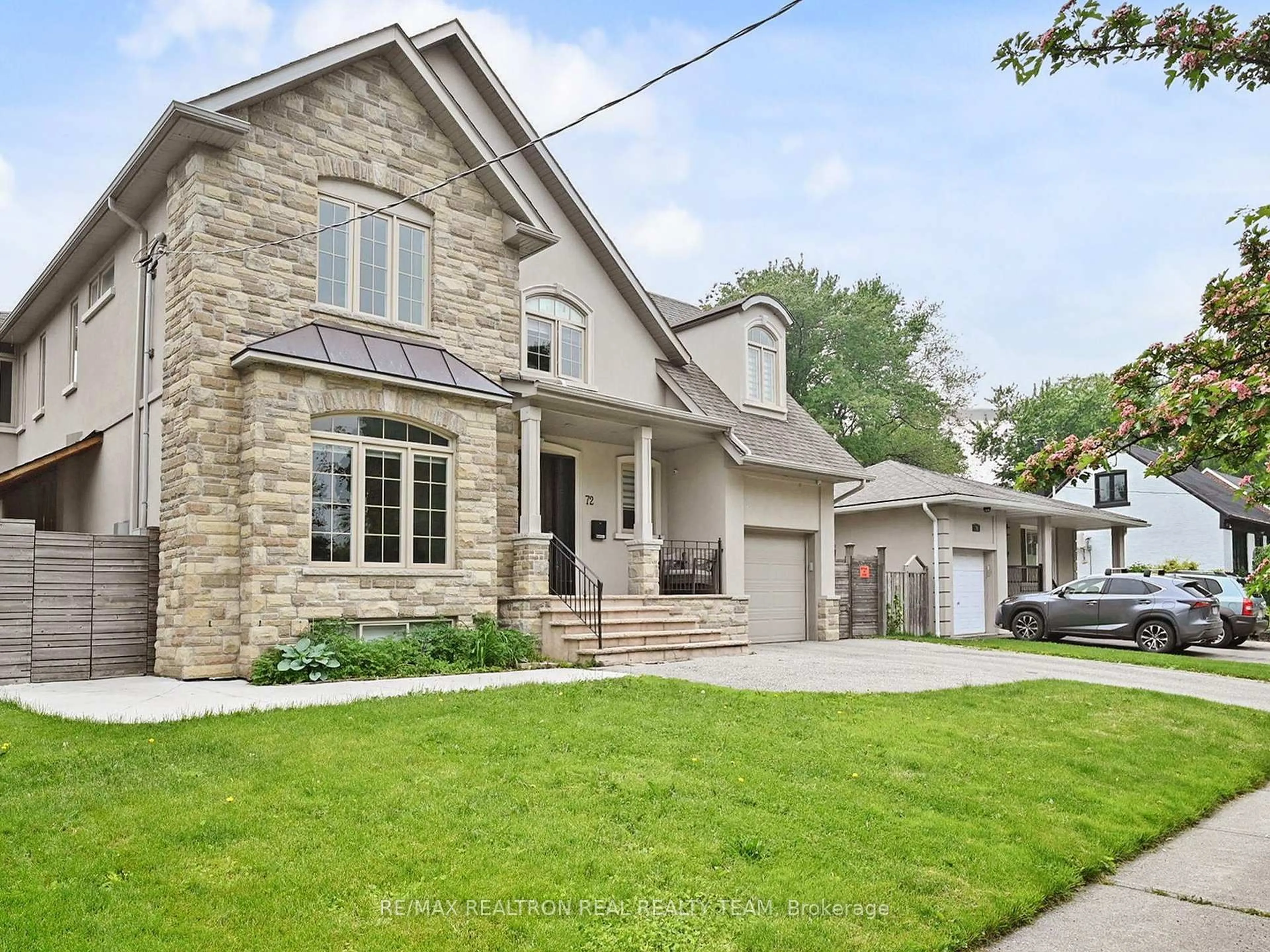 Home with brick exterior material, street for 72 Burrows Ave, Toronto Ontario M9B 4X1