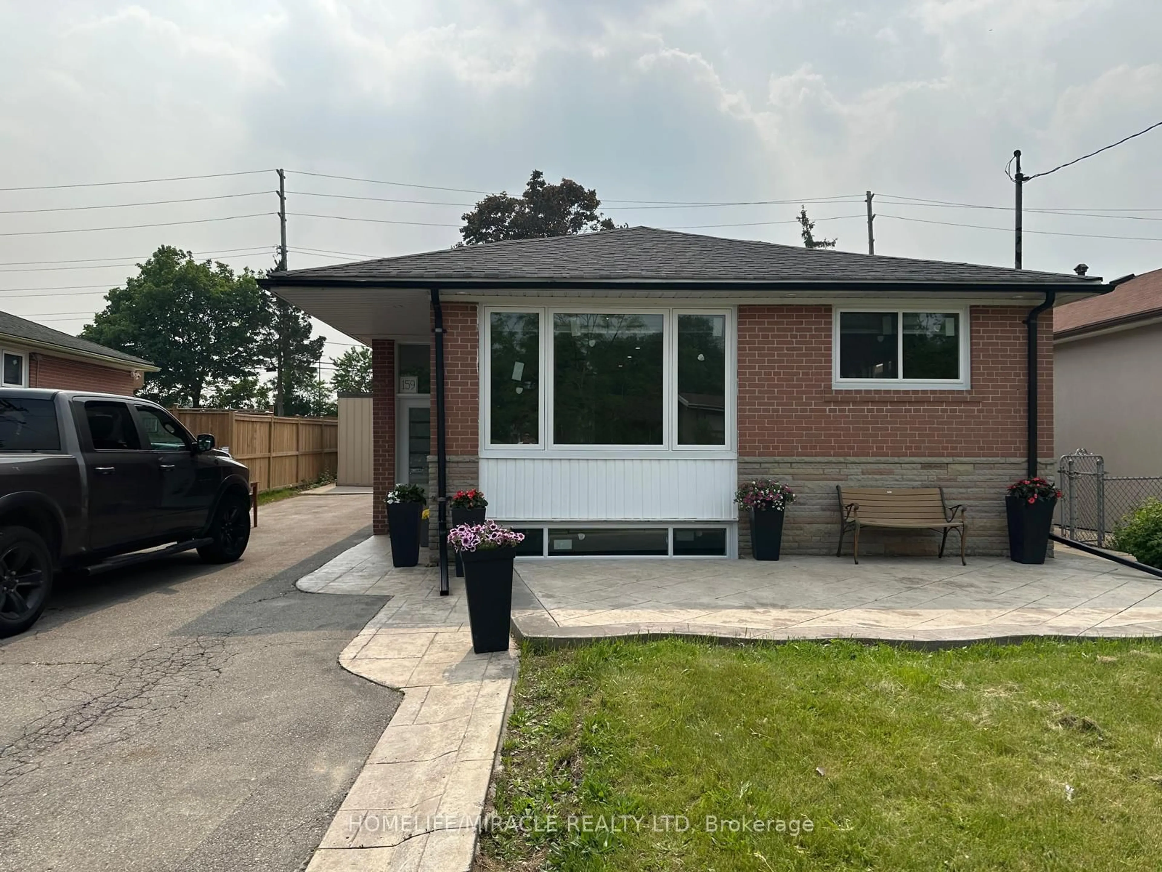 Home with brick exterior material, street for 159 Taysham Cres, Toronto Ontario M9V 1X4
