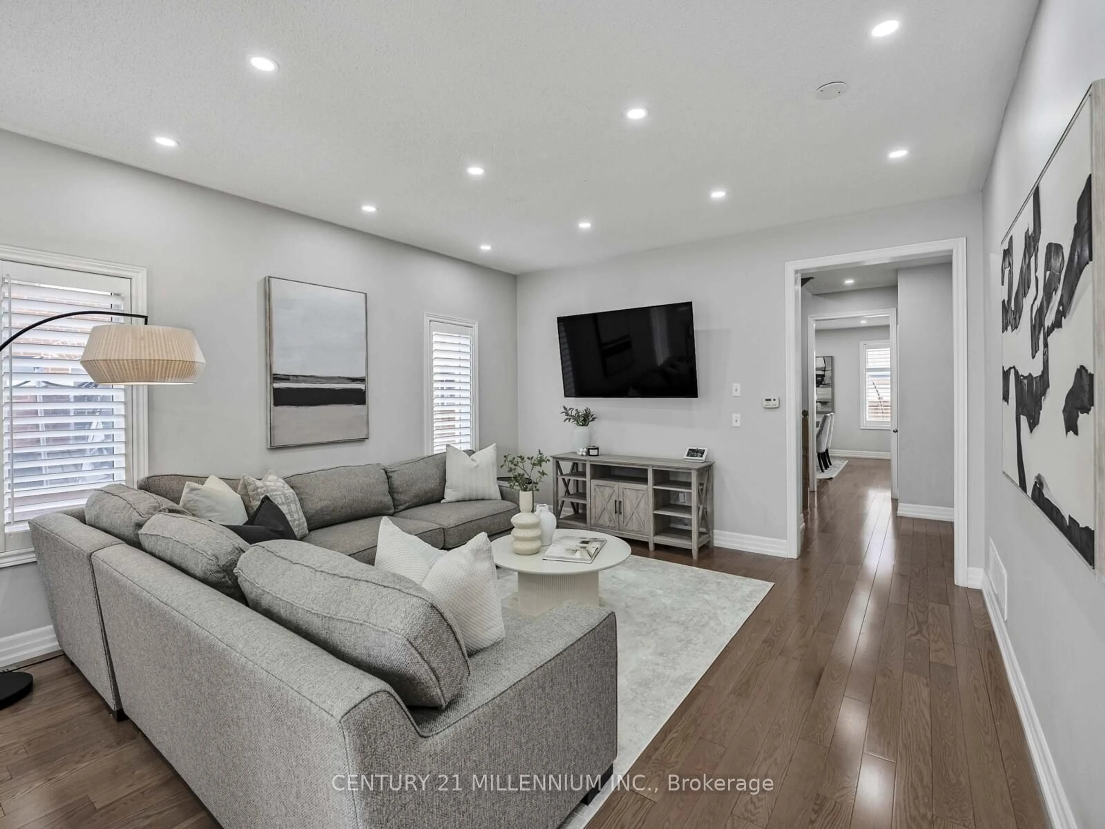 Living room with furniture, unknown for 73 Natronia Tr, Brampton Ontario L6P 3N8
