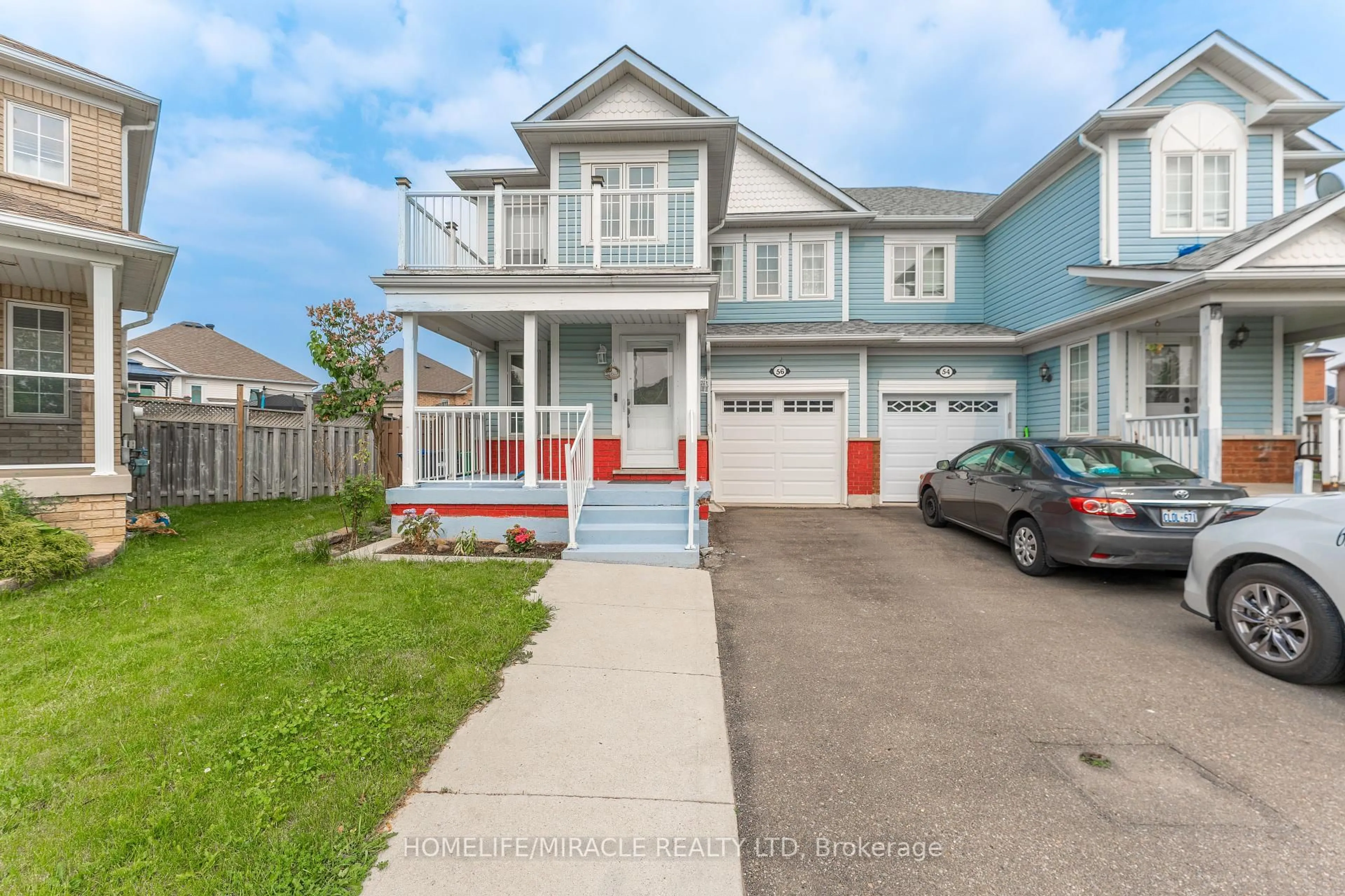 Home with vinyl exterior material, street for 56 Viceroy Cres, Brampton Ontario L7A 1V7