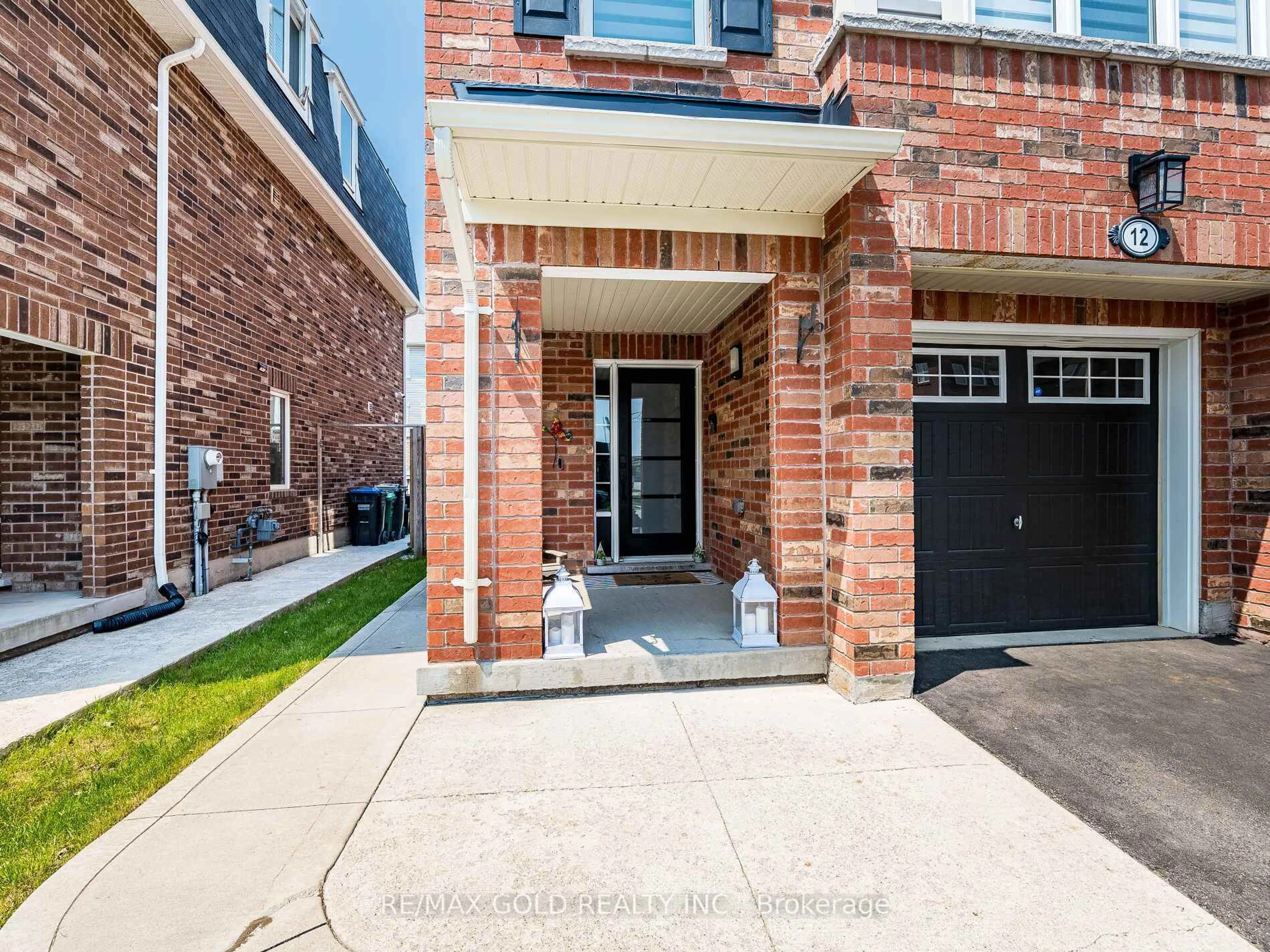 Home with brick exterior material, street for 12 AFFLECK Rd, Brampton Ontario L7A 3Y8