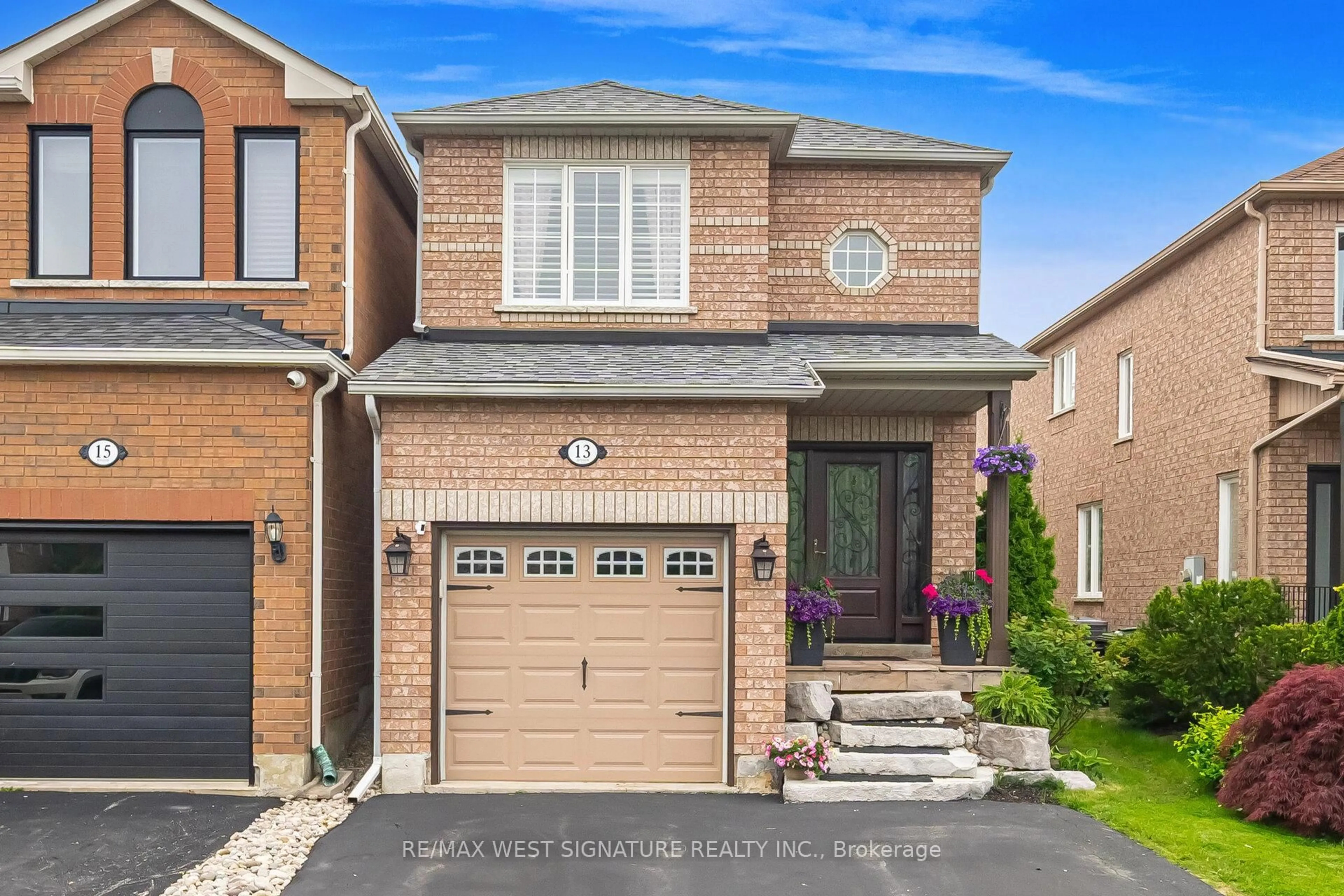 Home with brick exterior material, street for 13 Senator Way, Caledon Ontario L7E 2R9