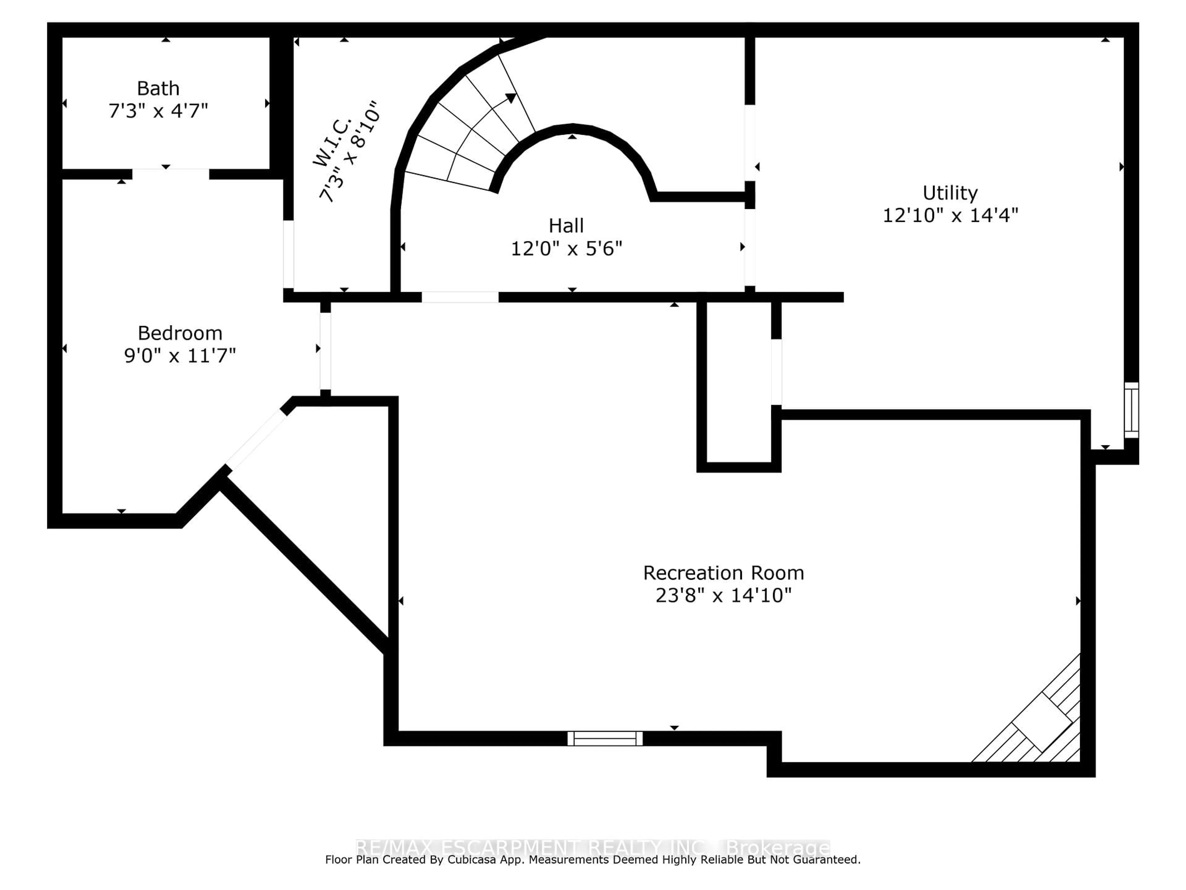 Floor plan for 2145 Country Club Dr #6, Burlington Ontario L7M 4E1