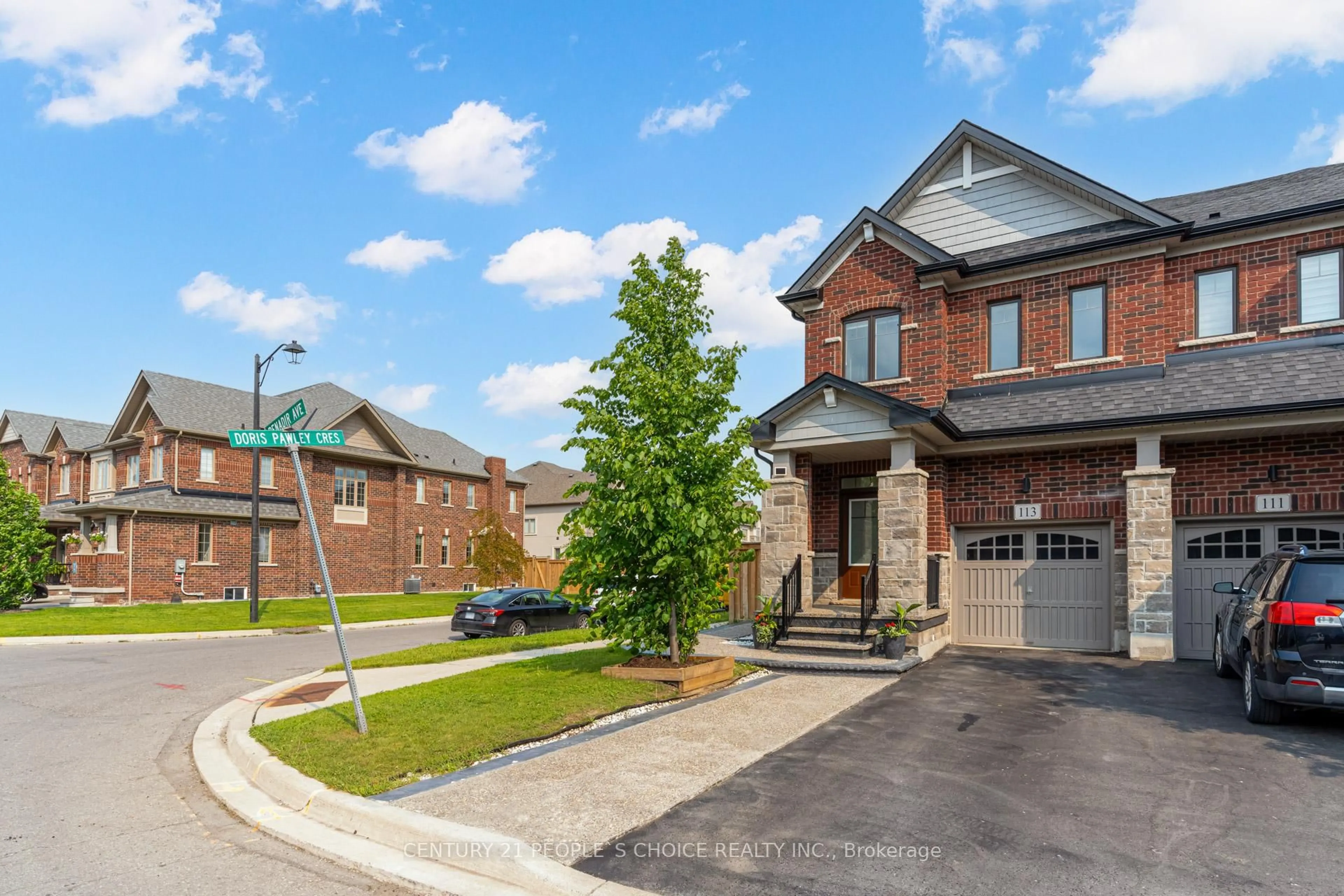 Home with brick exterior material, street for 113 Benadir Ave, Caledon Ontario L7C 4E7