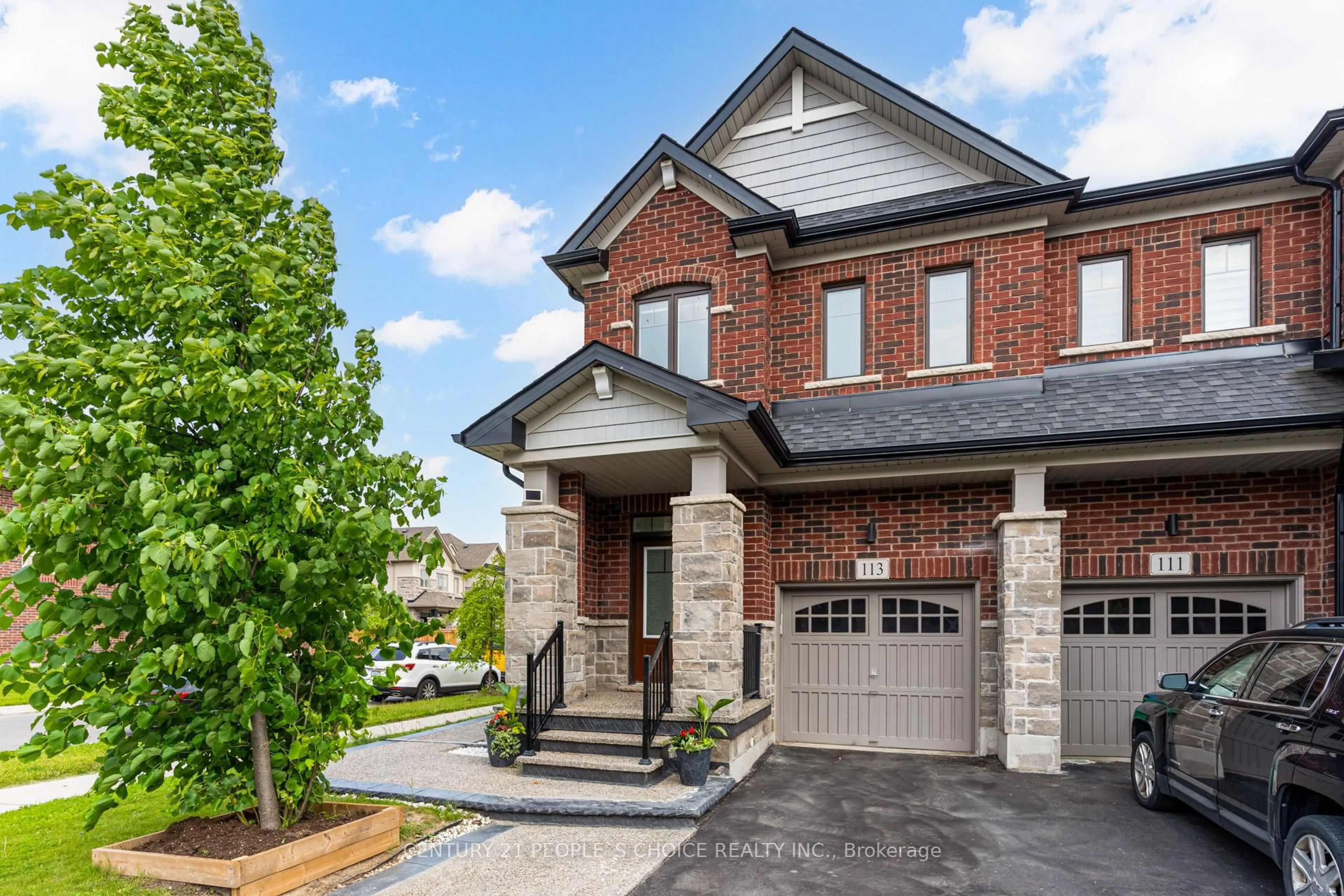 Home with brick exterior material, street for 113 Benadir Ave, Caledon Ontario L7C 4E7
