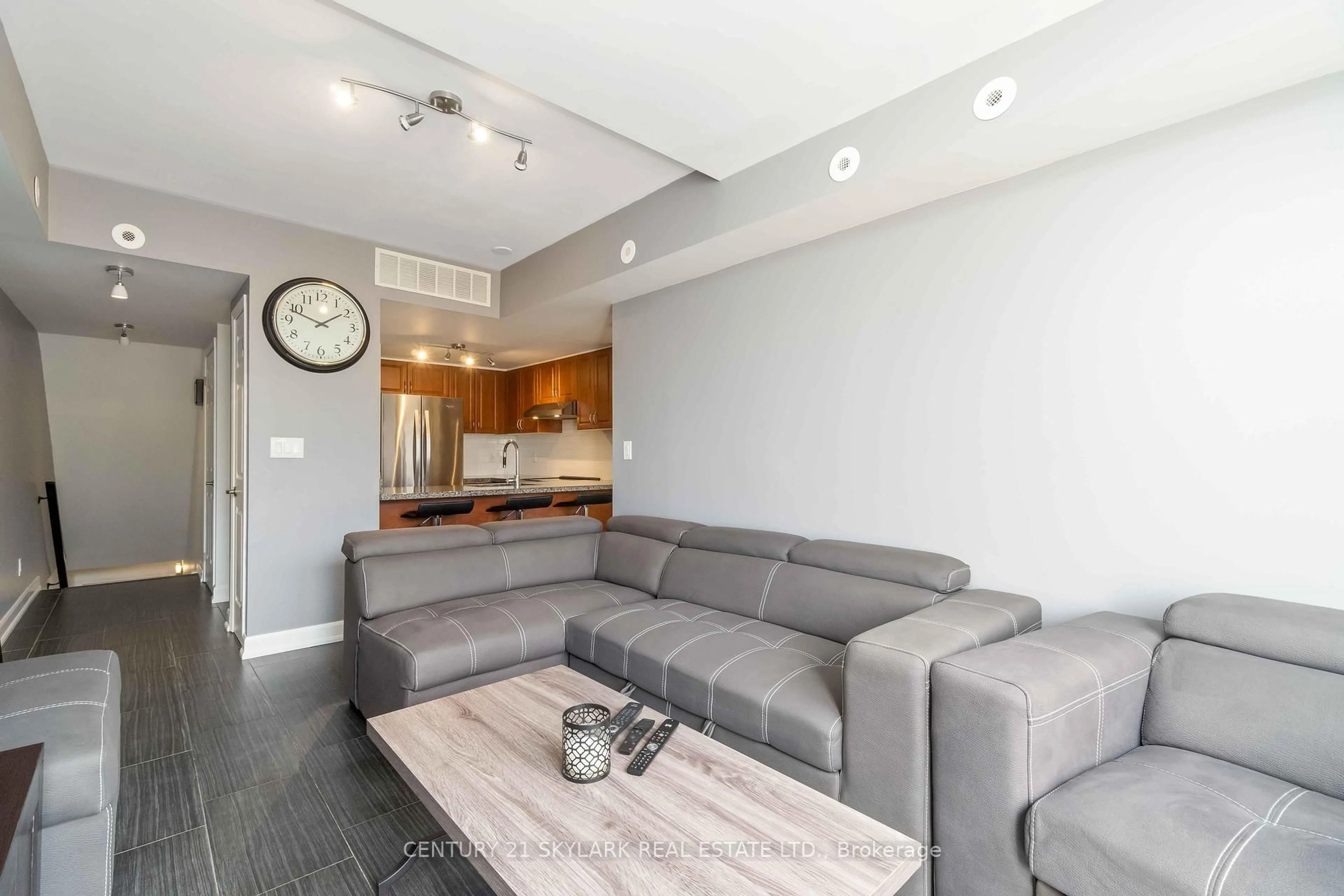 Living room with furniture, unknown for 3043 Finch Ave #2027, Toronto Ontario M9M 0A4