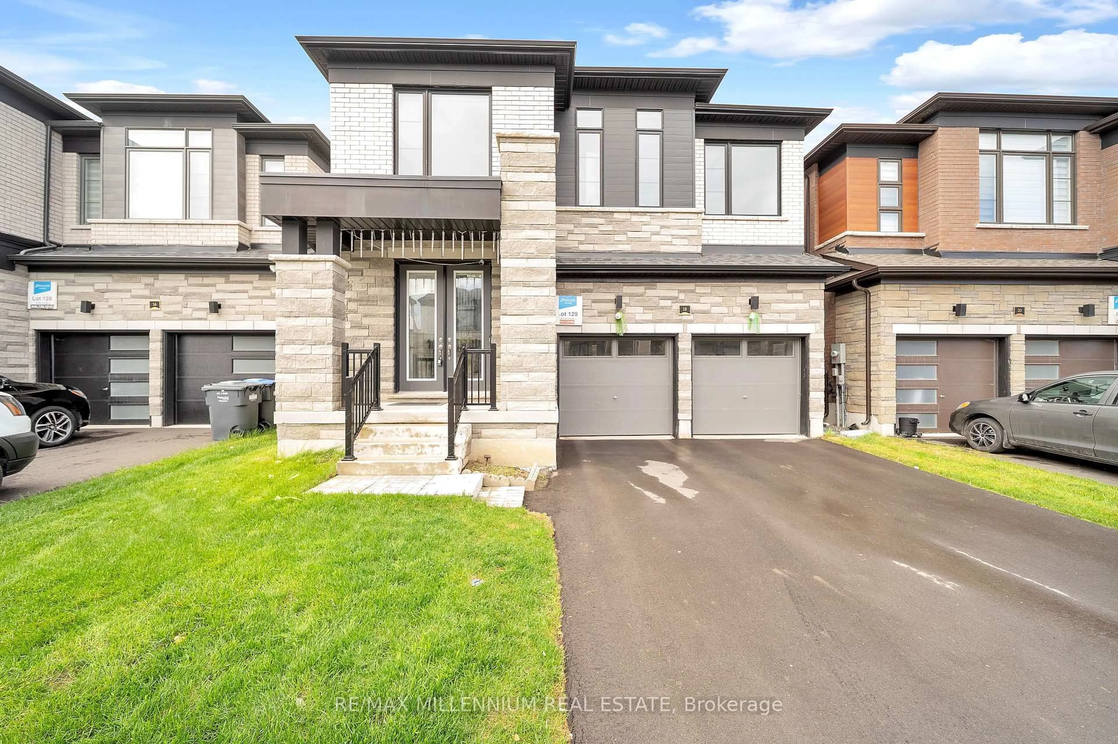 Home with brick exterior material, street for 18 Ida Terr, Caledon Ontario L7C 4M2