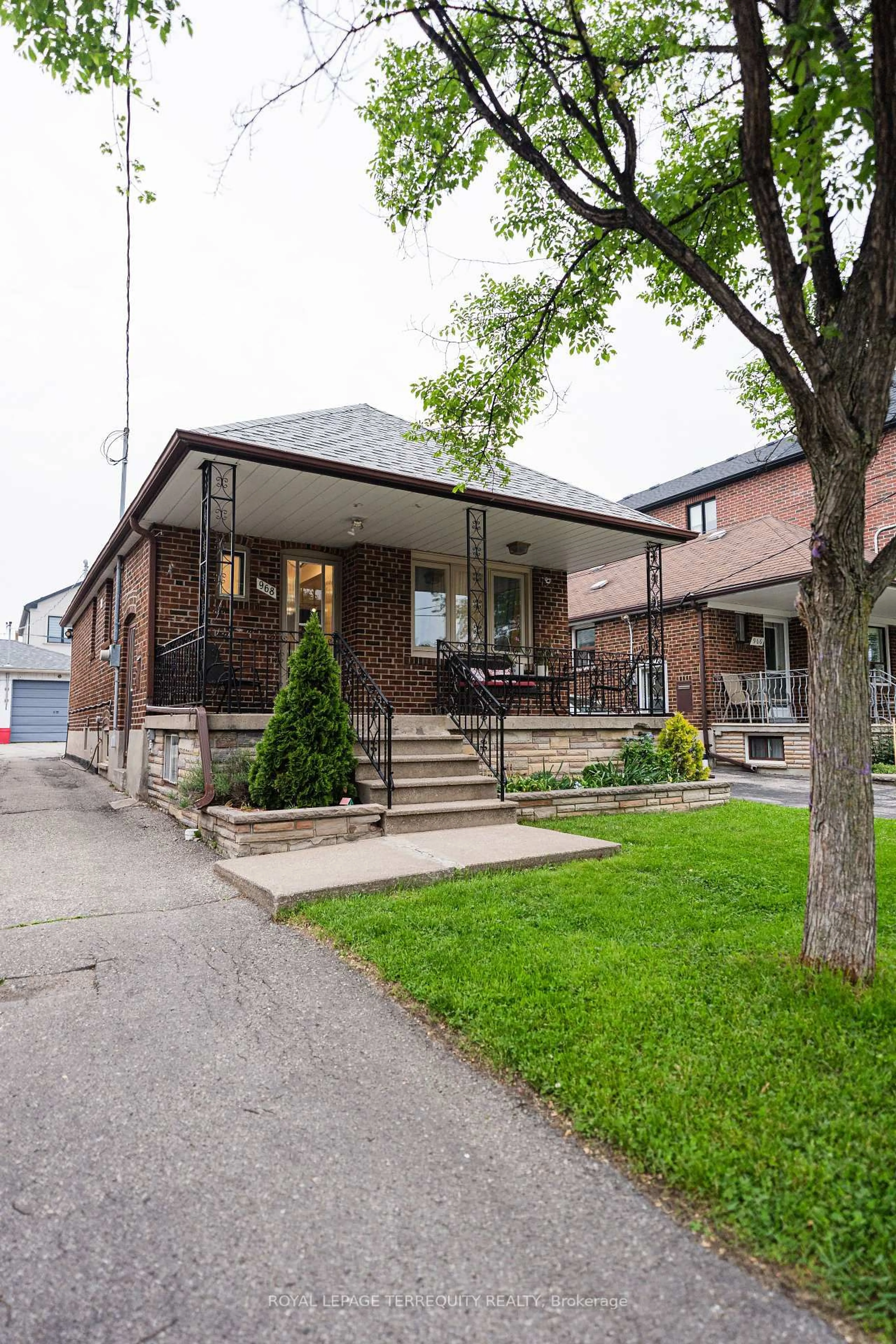 Home with brick exterior material, street for 968 Castlefield Ave, Toronto Ontario M6B 1E2