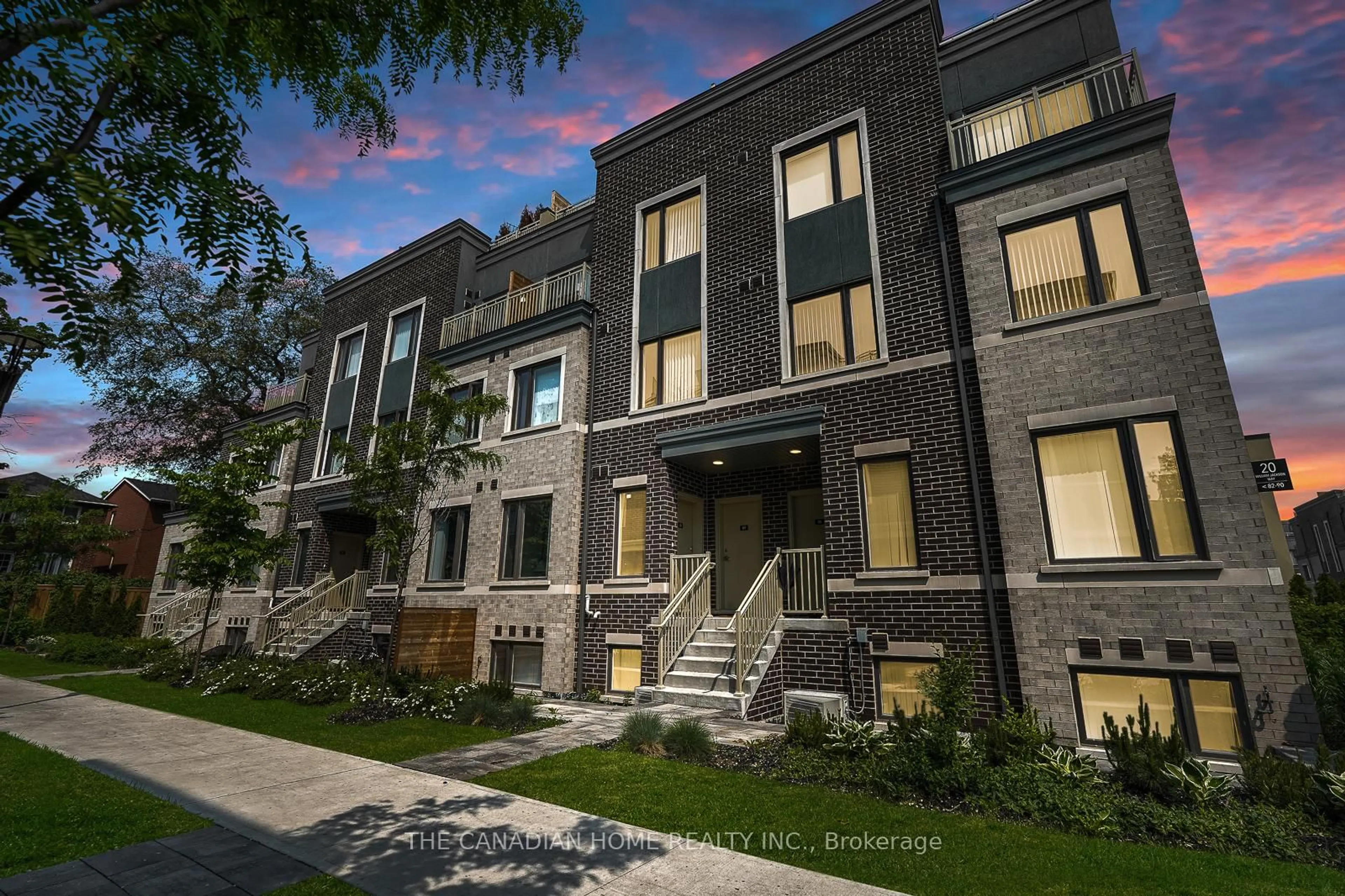 Home with brick exterior material, street for 20 WILLIAM JACKSON Way #88, Toronto Ontario M8V 0J7