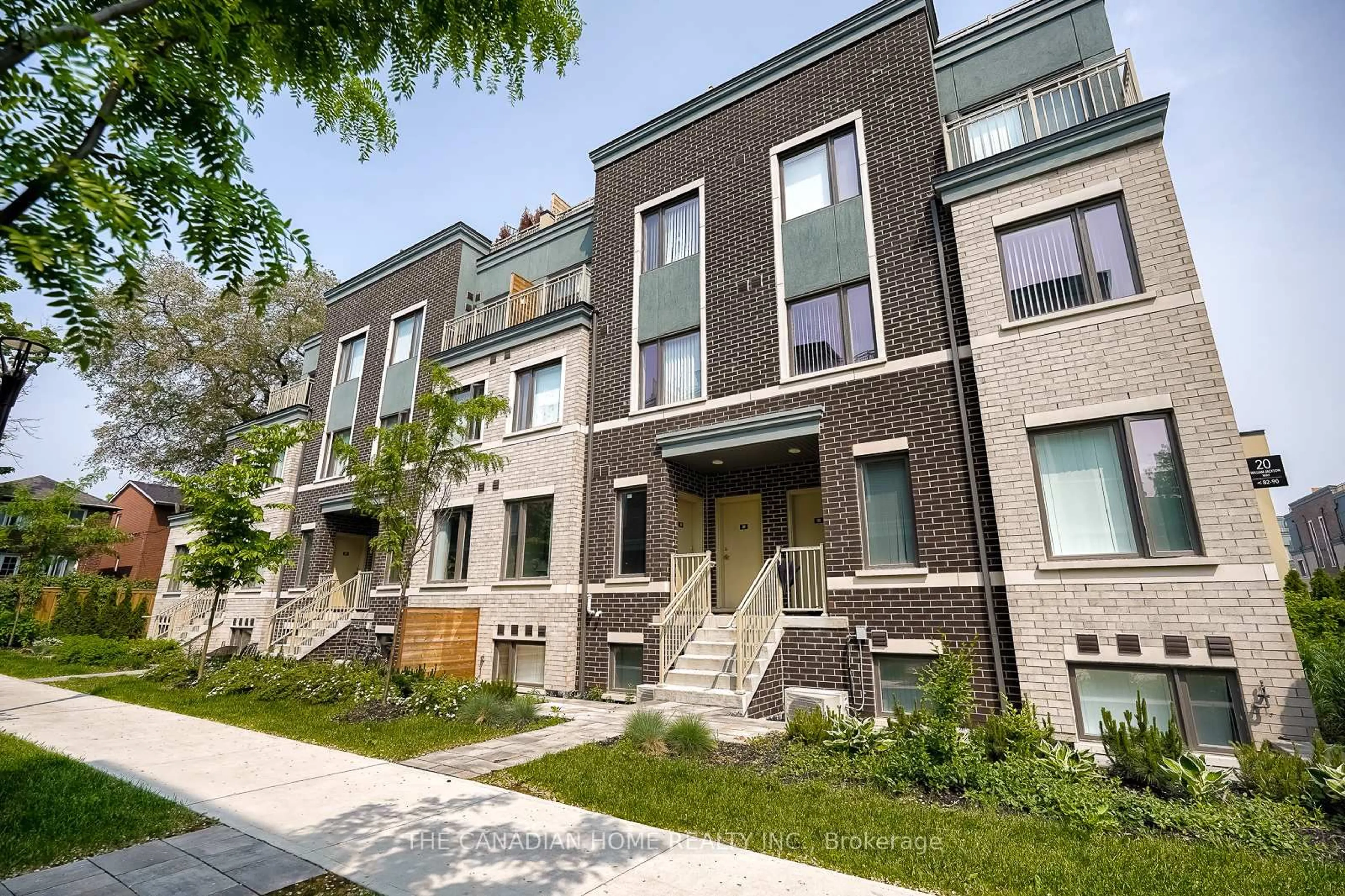Home with brick exterior material, street for 20 WILLIAM JACKSON Way #88, Toronto Ontario M8V 0J7