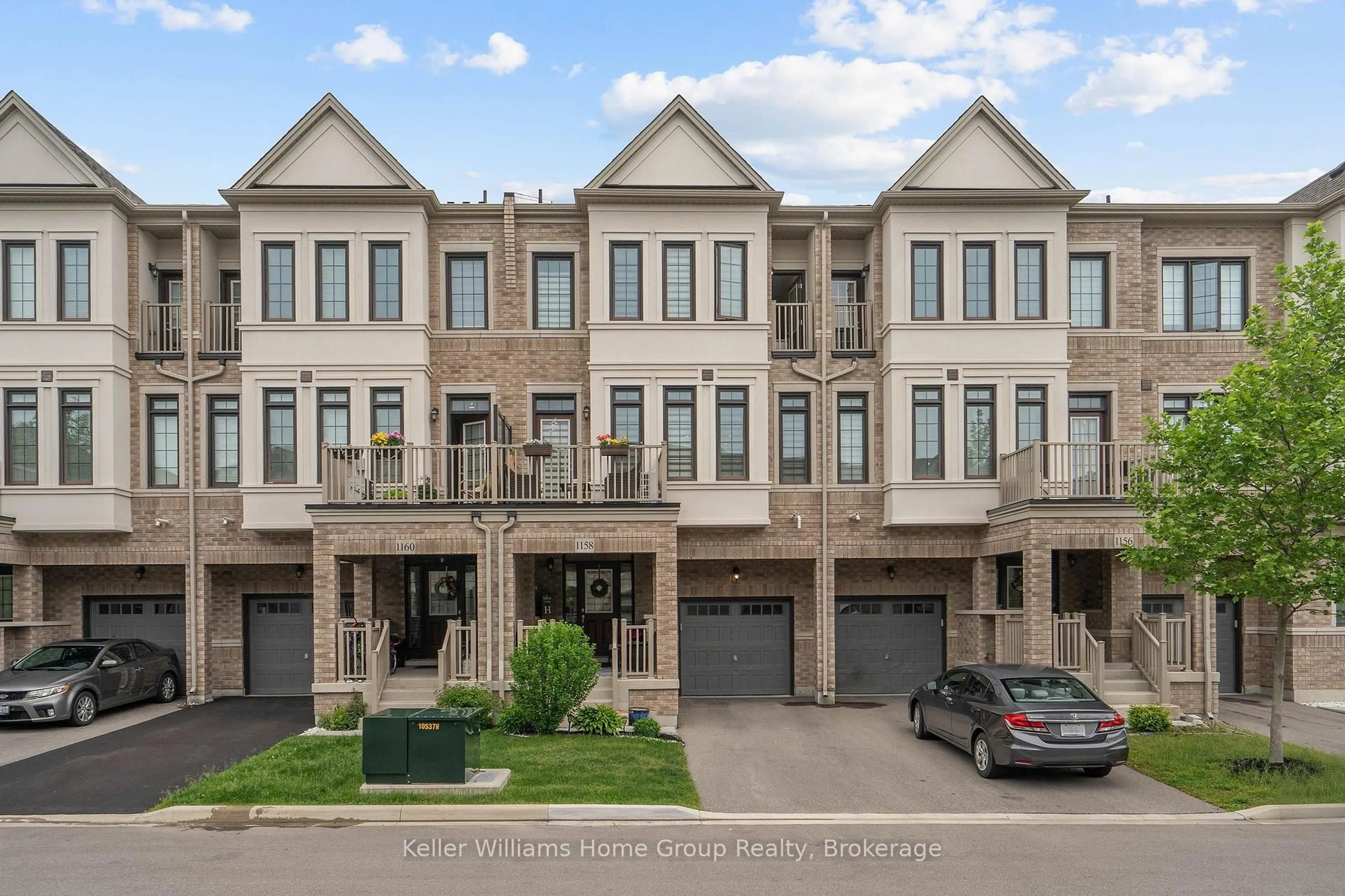 A pic from outside/outdoor area/front of a property/back of a property/a pic from drone, street for 1158 Restivo Lane, Milton Ontario L9E 1K1