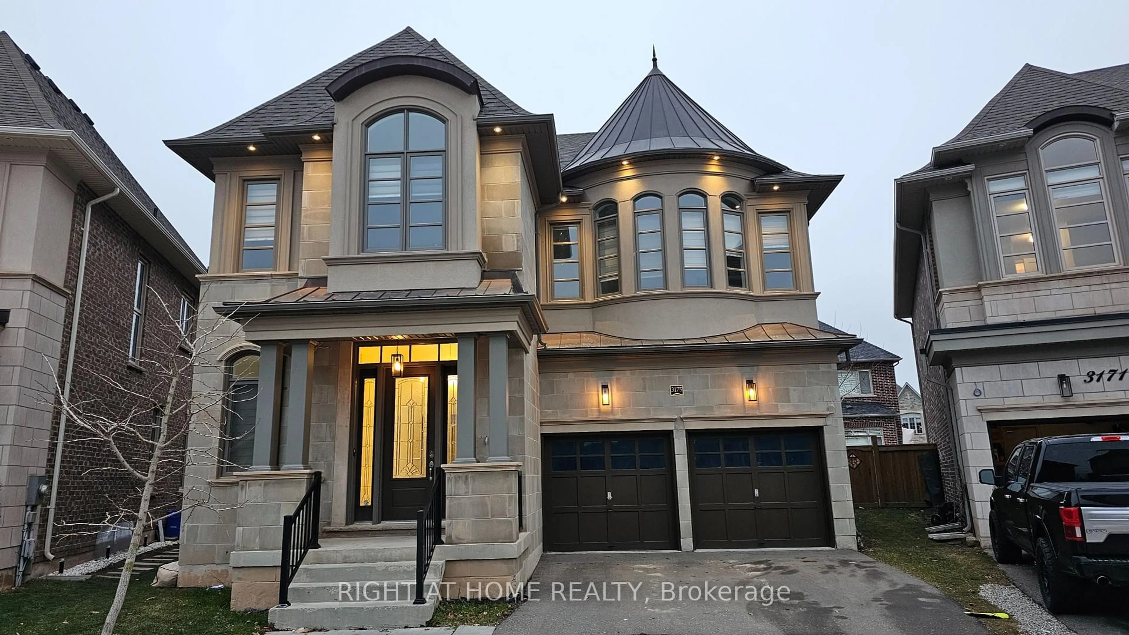 Home with brick exterior material, street for 3175 Daniel Way, Oakville Ontario L6H 0V1