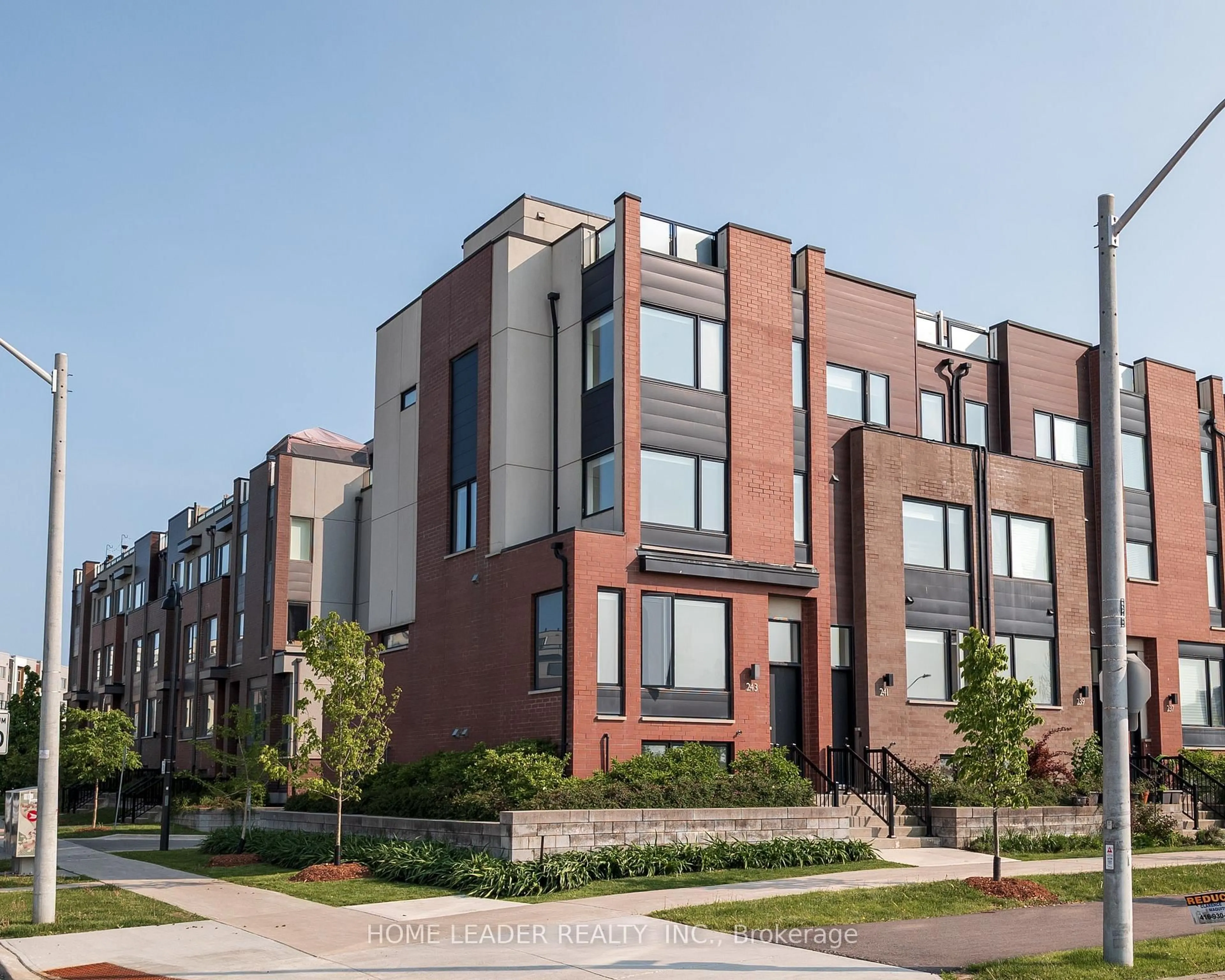 Home with brick exterior material, street for 243 Downsview Park Blvd, Toronto Ontario M3K 0A5