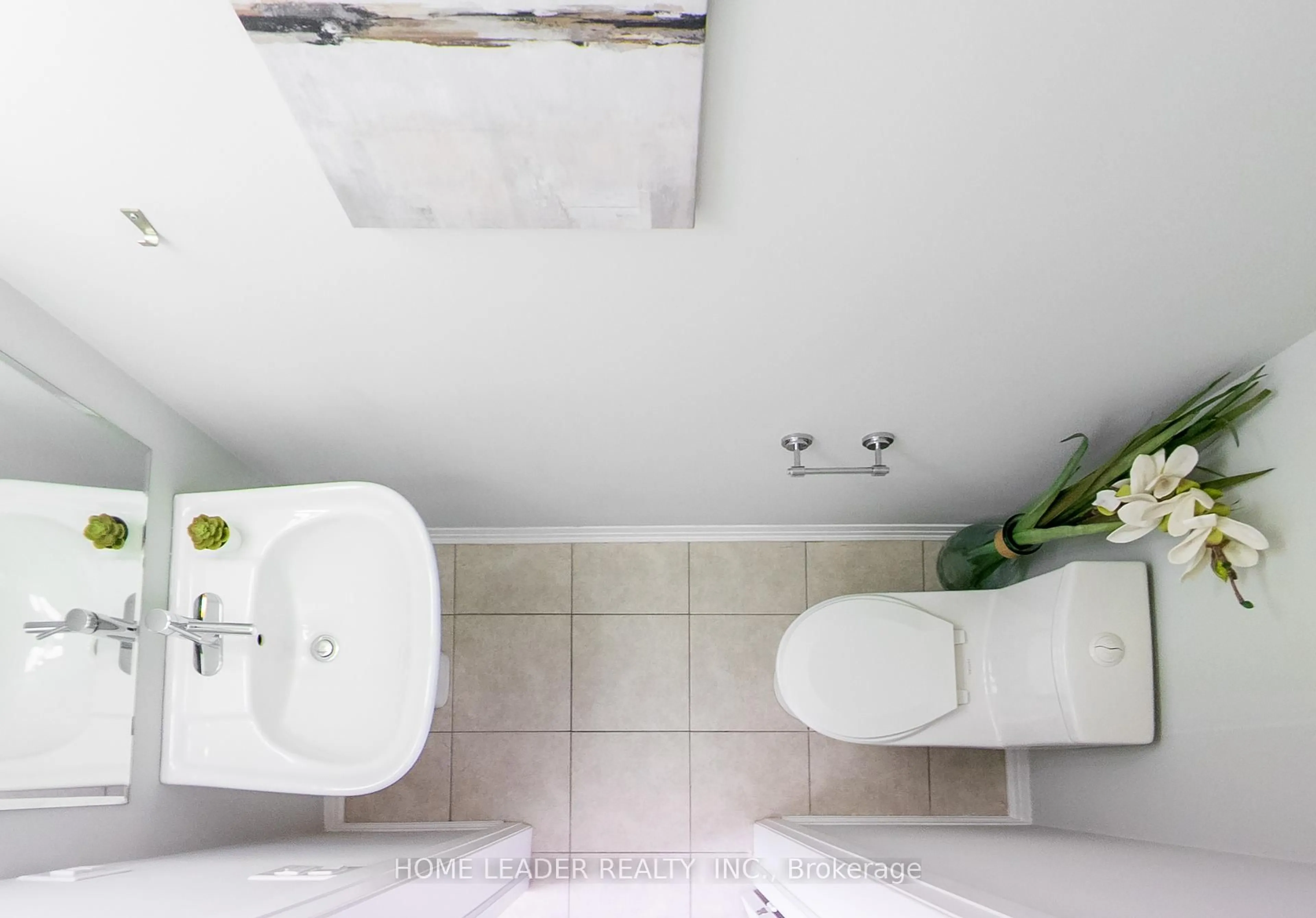 Contemporary bathroom, ceramic/tile floor for 243 Downsview Park Blvd, Toronto Ontario M3K 0A5