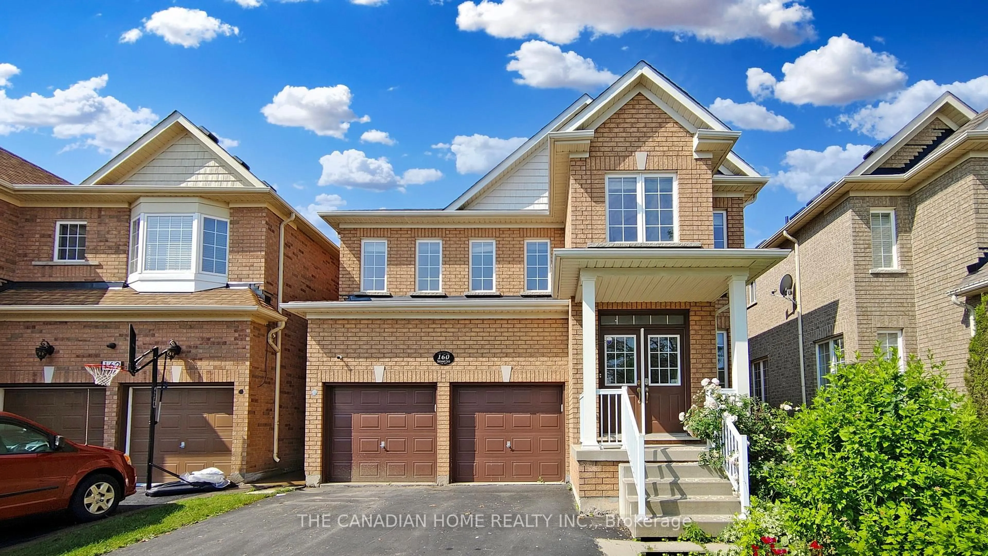 Home with brick exterior material, street for 160 Fairwood Circ, Brampton Ontario L6R 0X3
