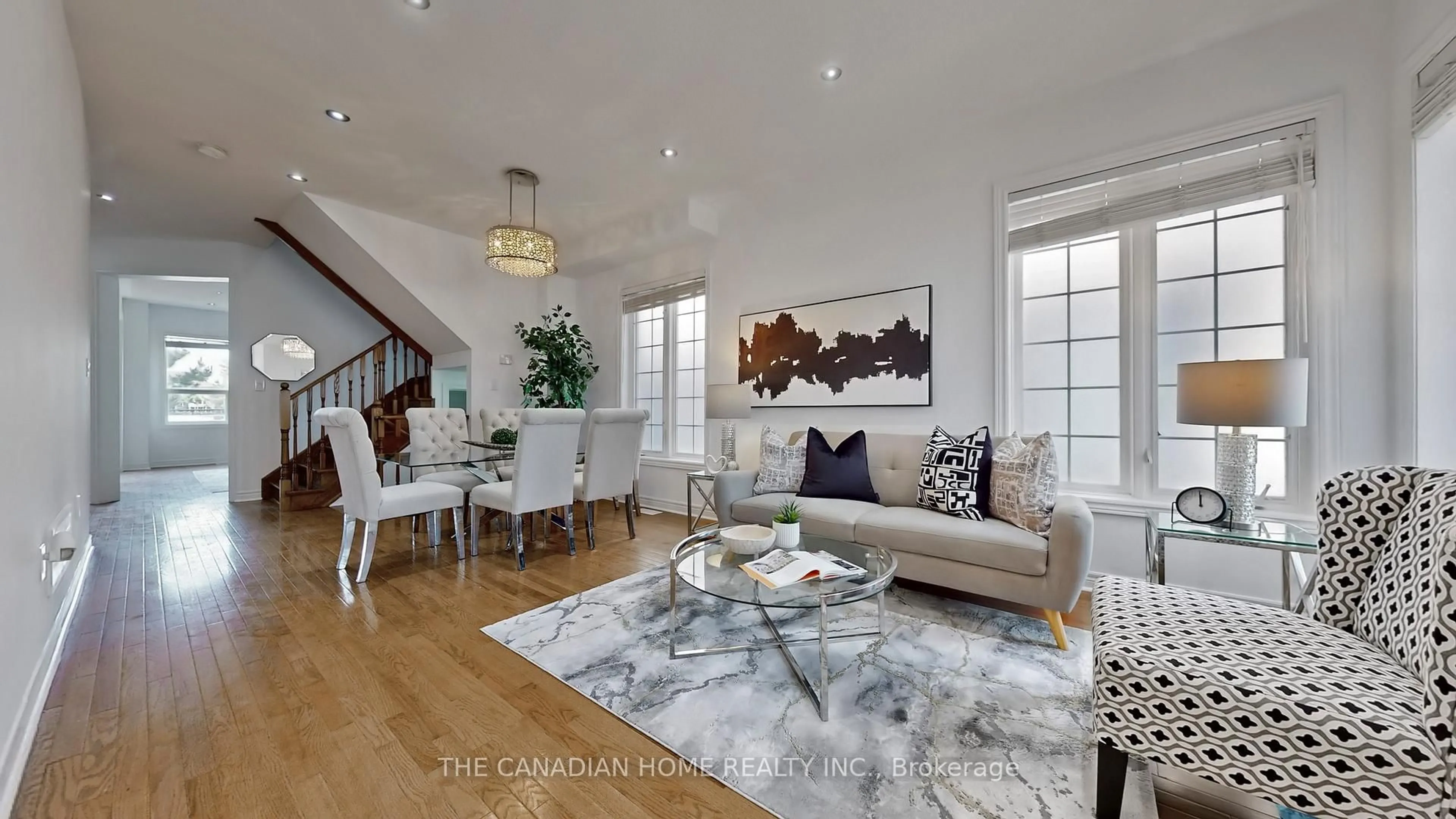 Living room with furniture, unknown for 160 Fairwood Circ, Brampton Ontario L6R 0X3