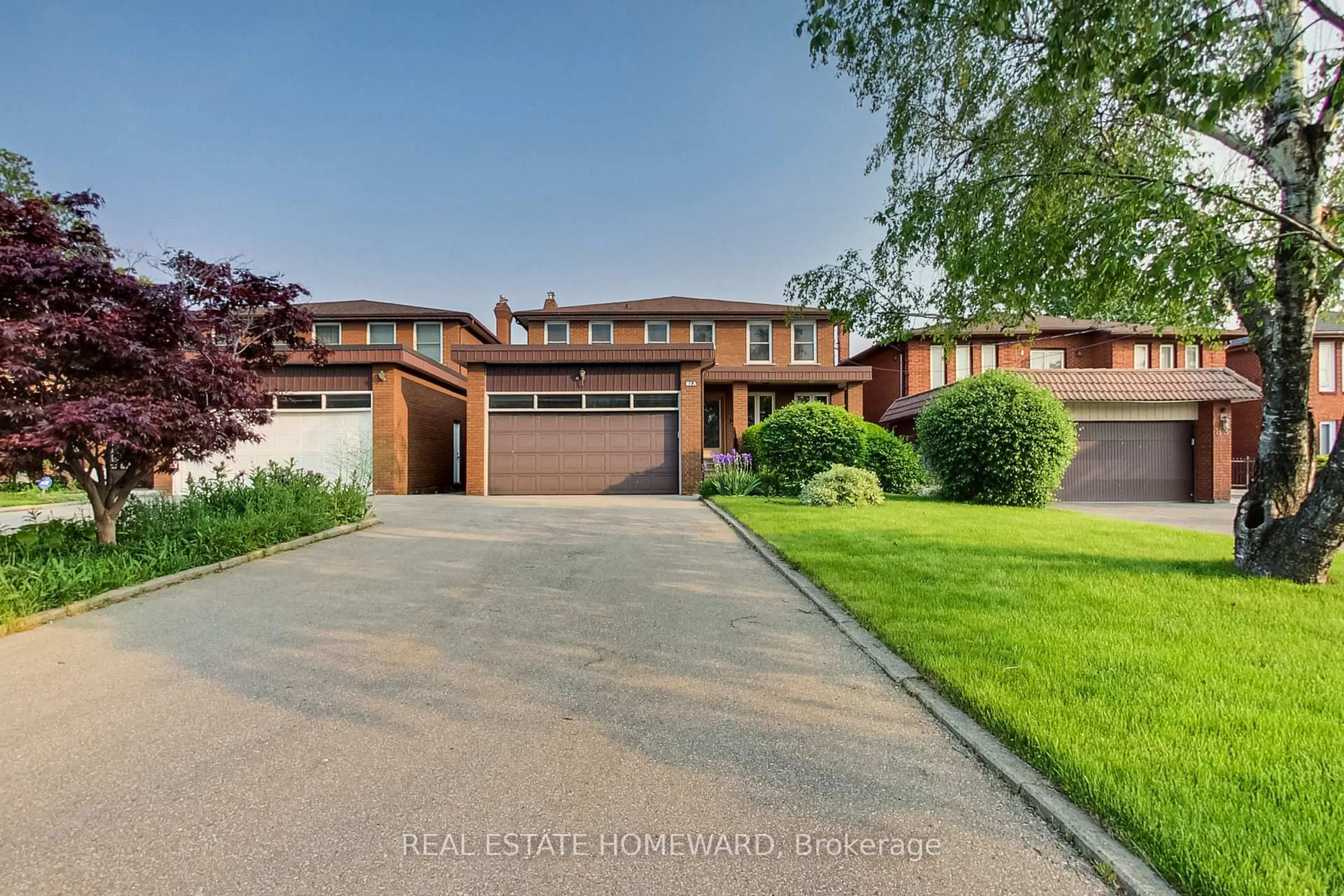 Home with brick exterior material, street for 81A St Andrews Blvd, Toronto Ontario M9R 1W4