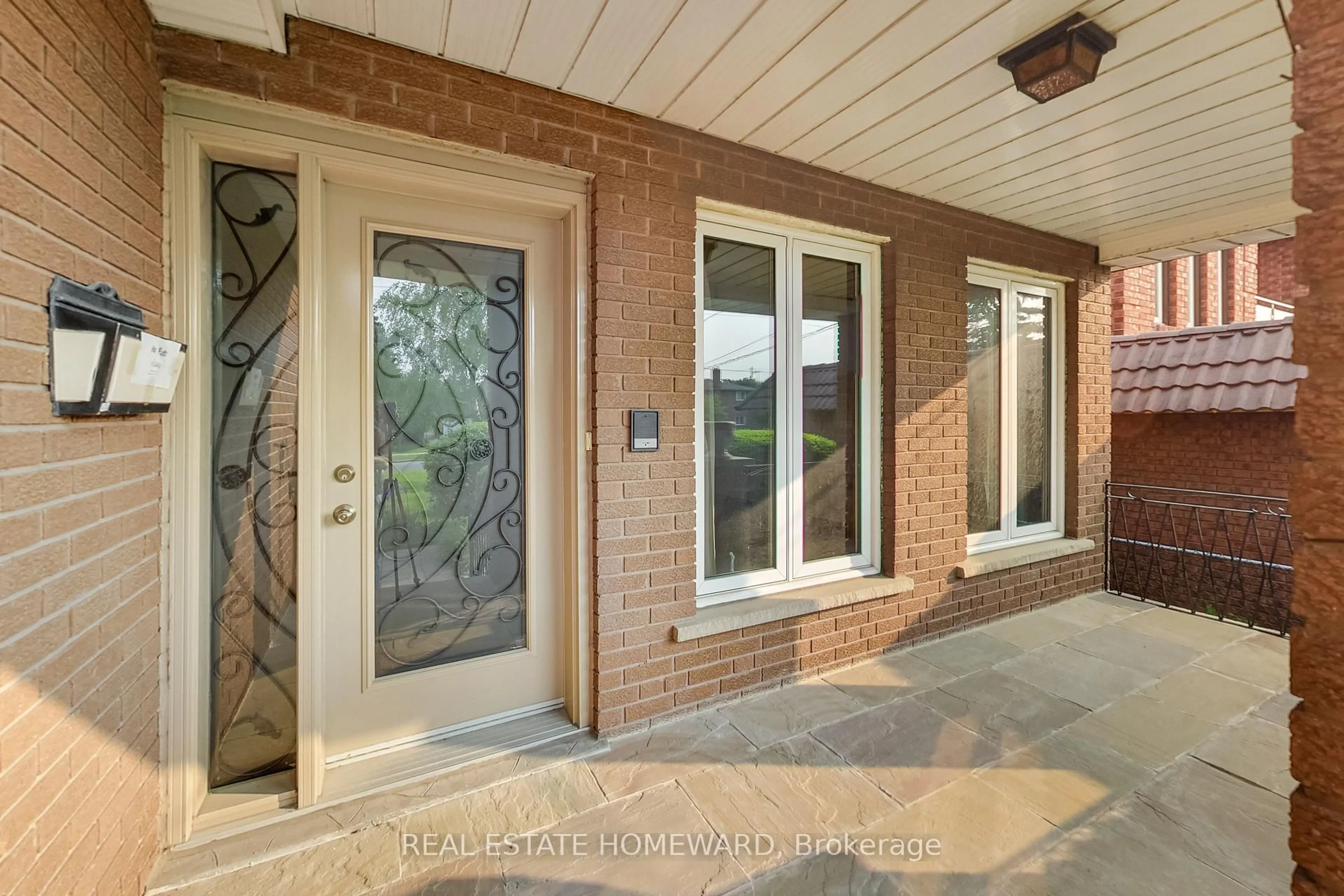Home with brick exterior material, street for 81A St Andrews Blvd, Toronto Ontario M9R 1W4