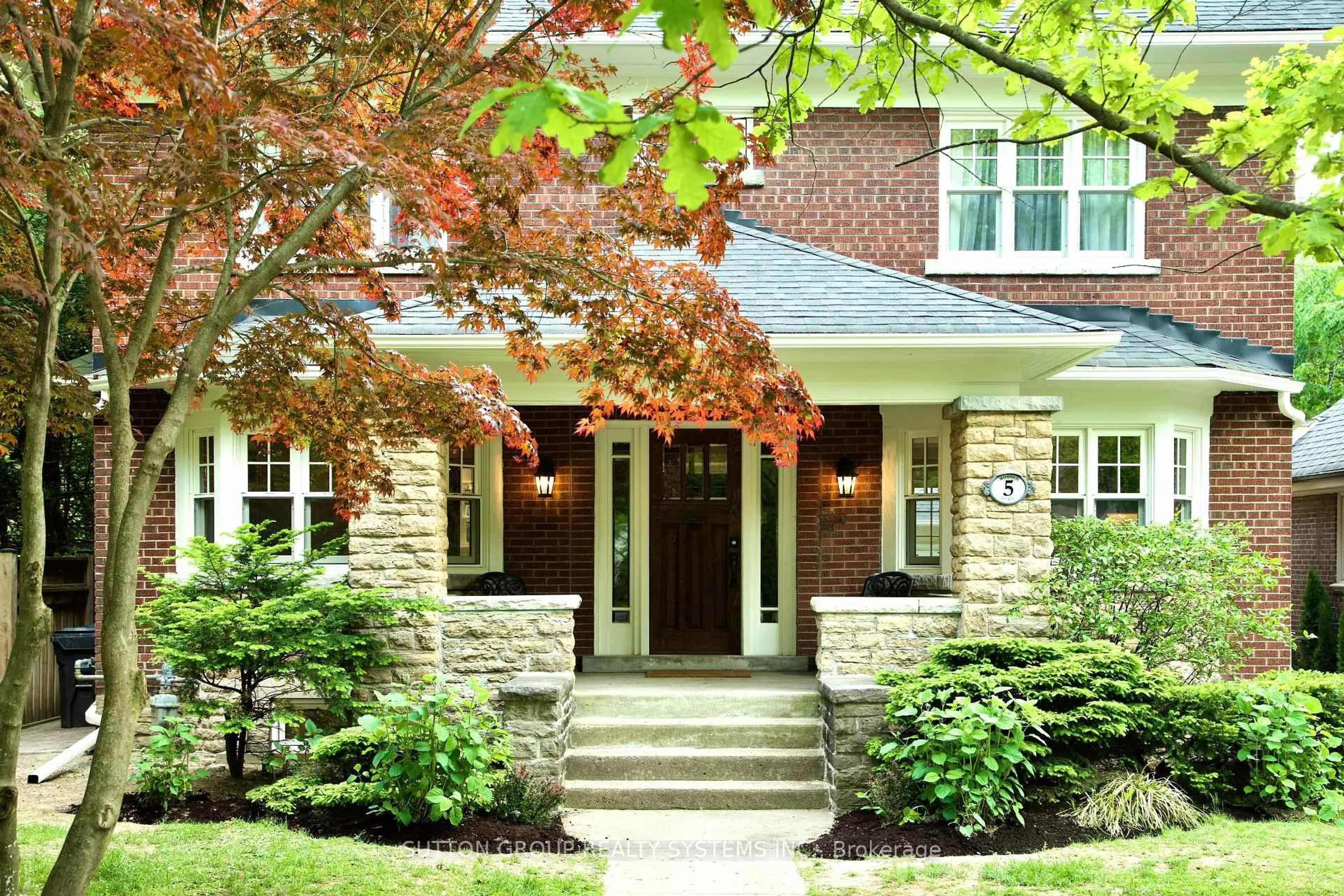 Home with brick exterior material, street for 5 Mossom Pl, Toronto Ontario M6S 1G4