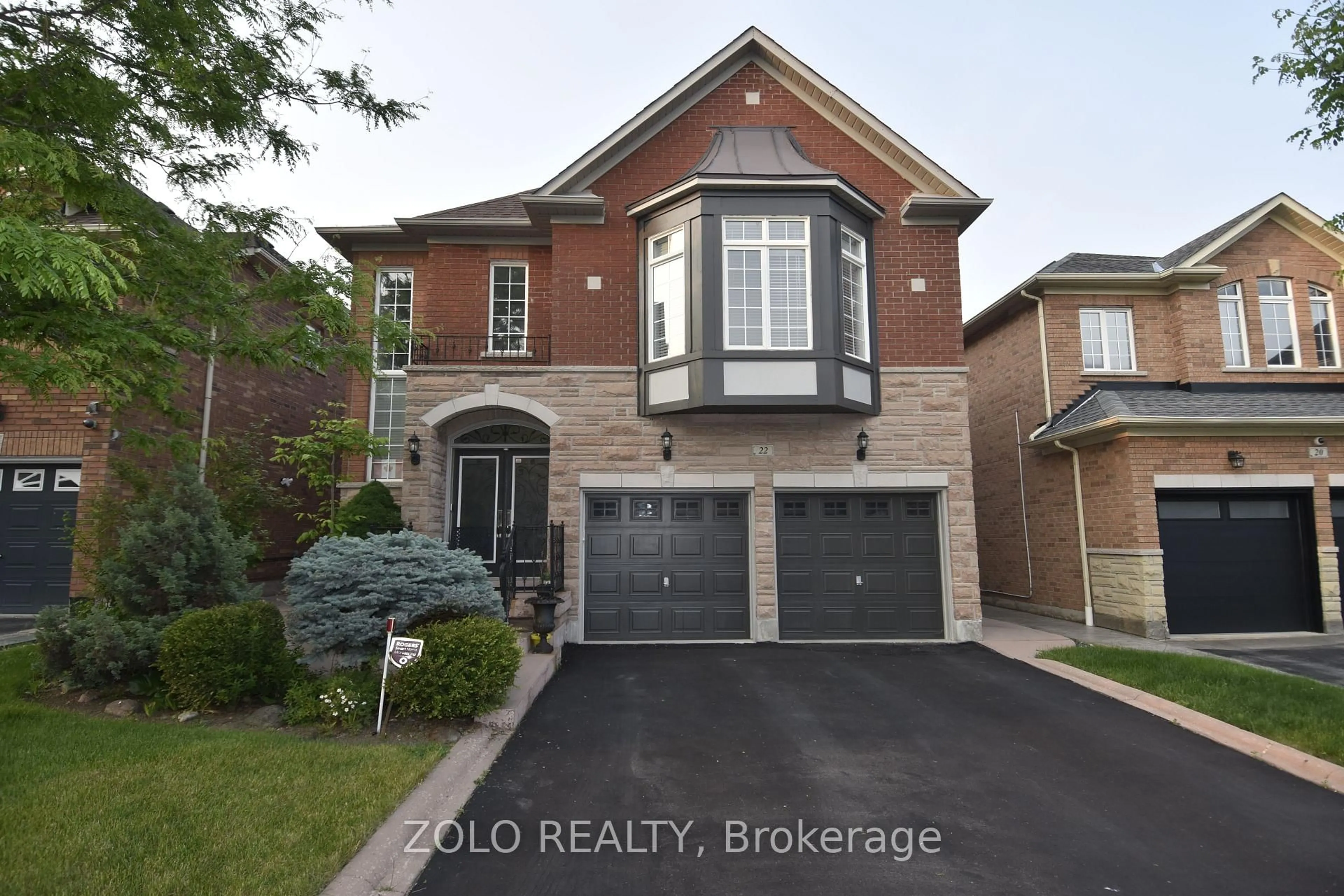 Home with brick exterior material, street for 22 Showboat Cres, Brampton Ontario L6V 4R5