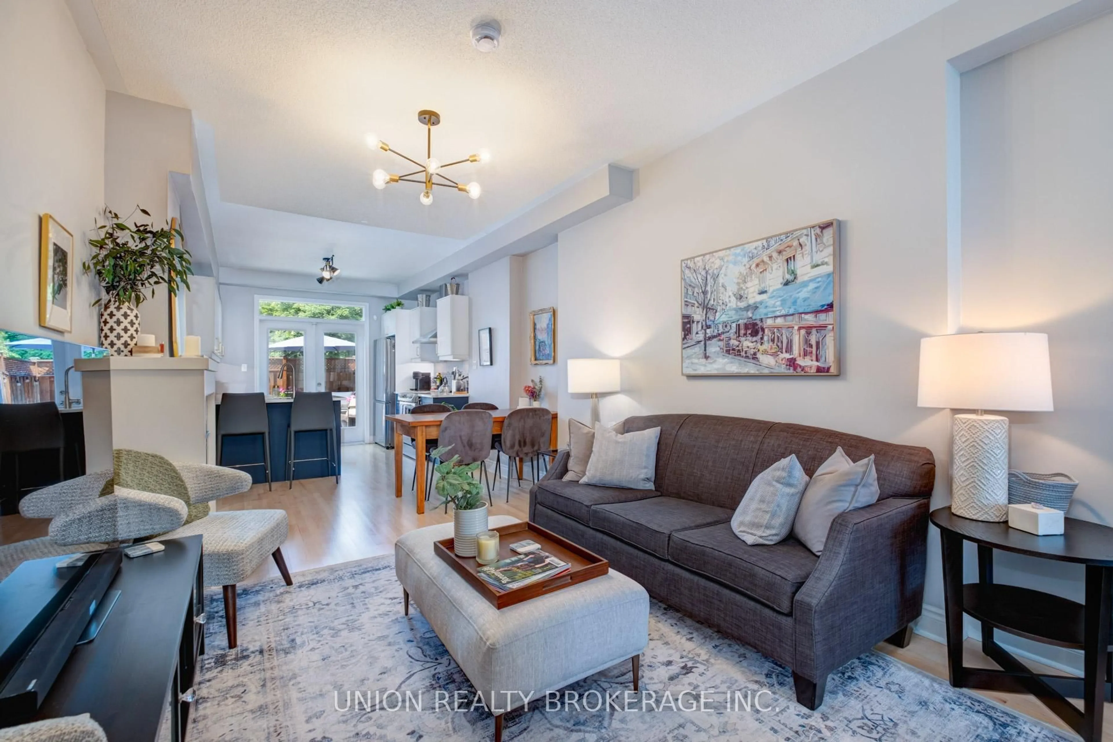 Living room with furniture, unknown for 3890 Bloor St #11, Toronto Ontario M9B 1L7