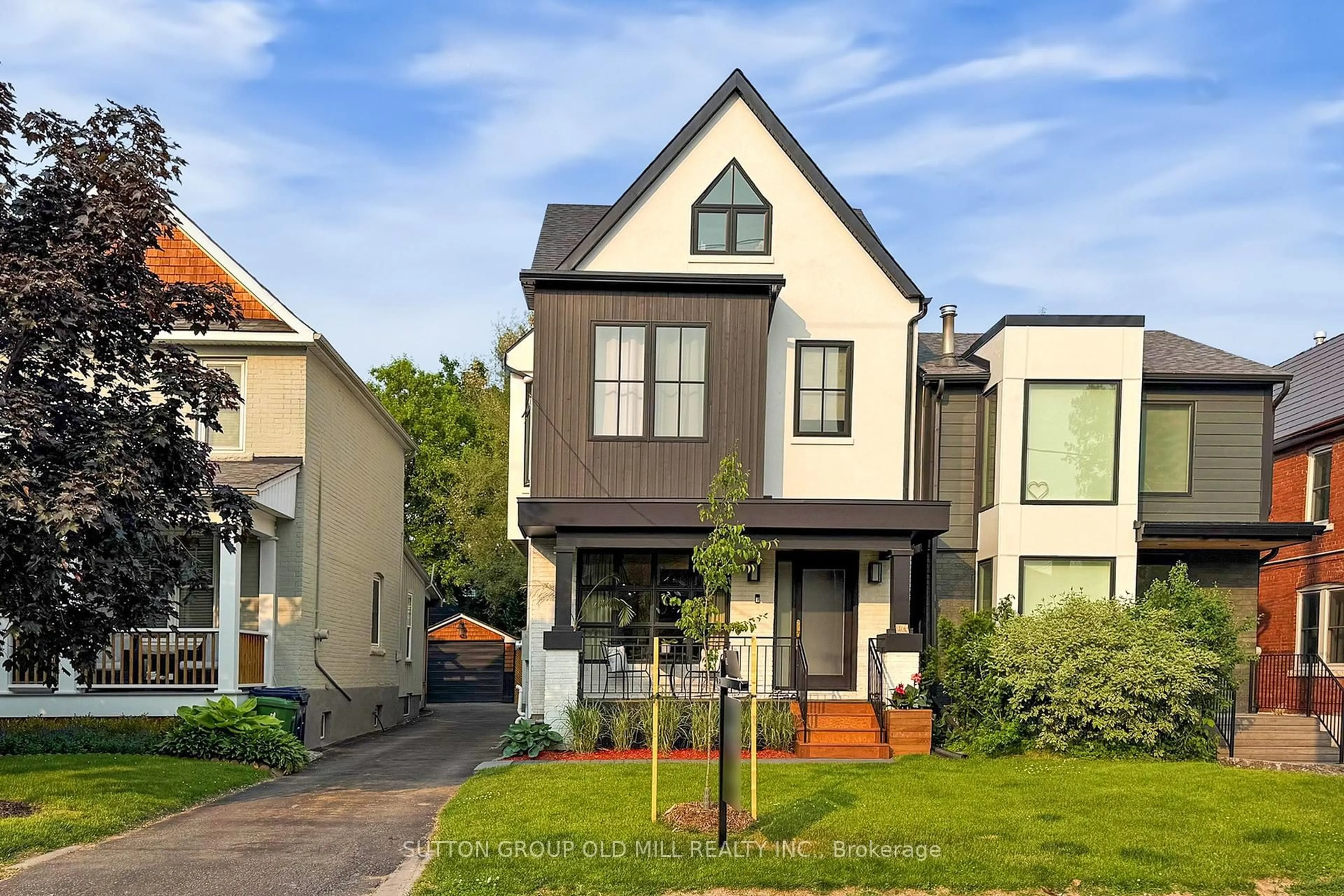 Home with brick exterior material, street for 171 Brookside Ave, Toronto Ontario M6S 4G8
