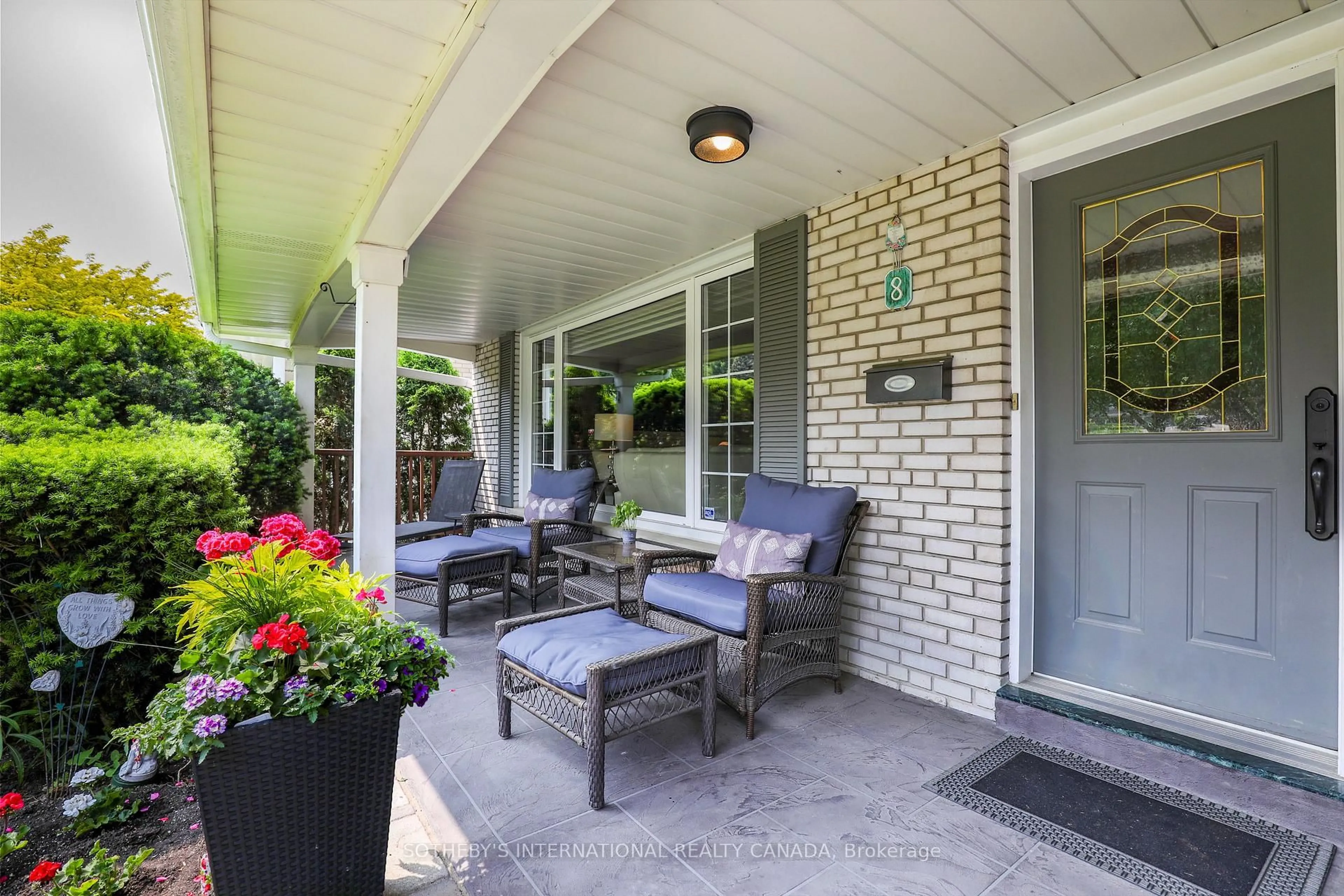 Patio, street for 8 Hunting Rdge, Toronto Ontario M9R 1B5