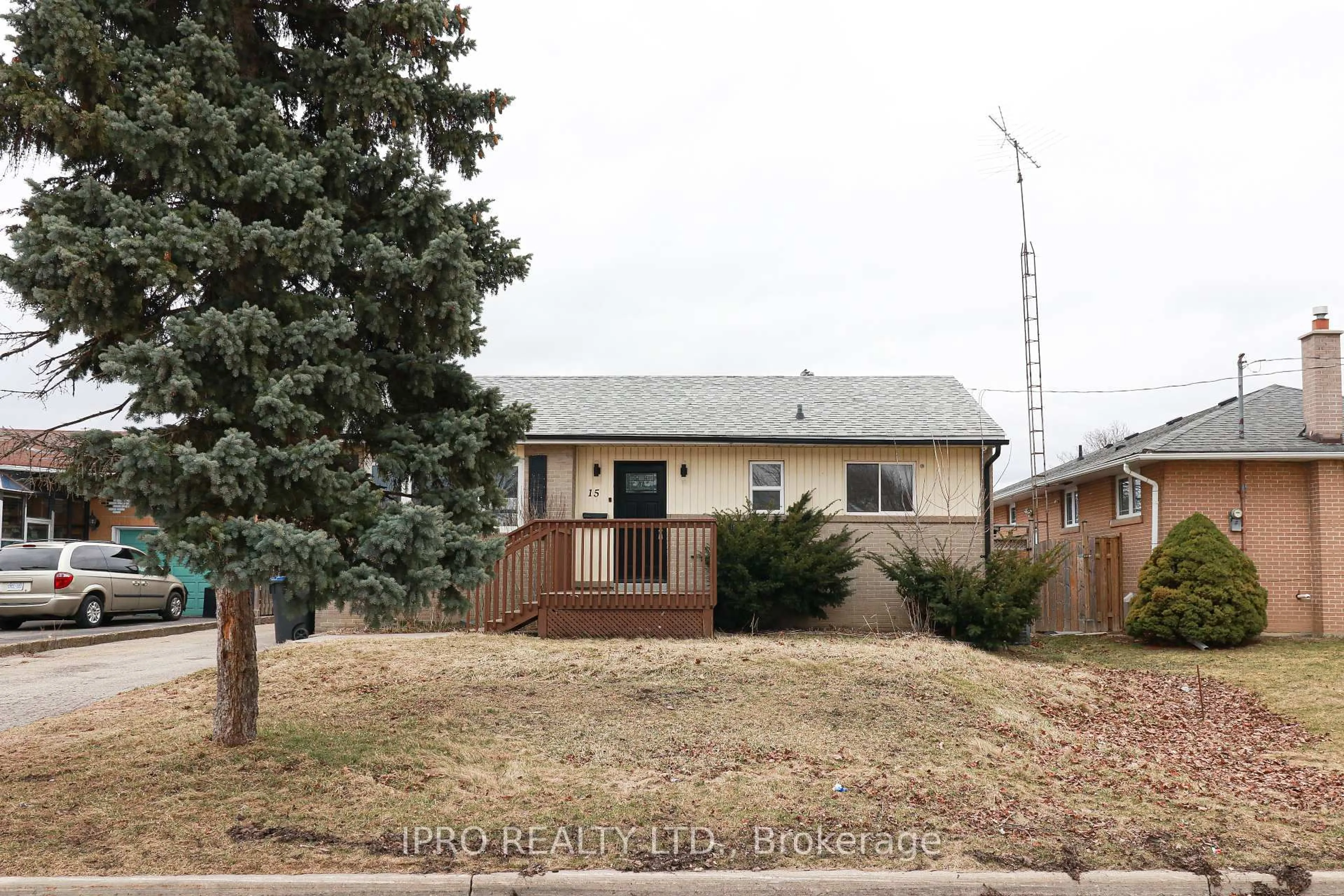 Home with brick exterior material, street for 15 Golding Ave, Brampton Ontario L6W 1M5