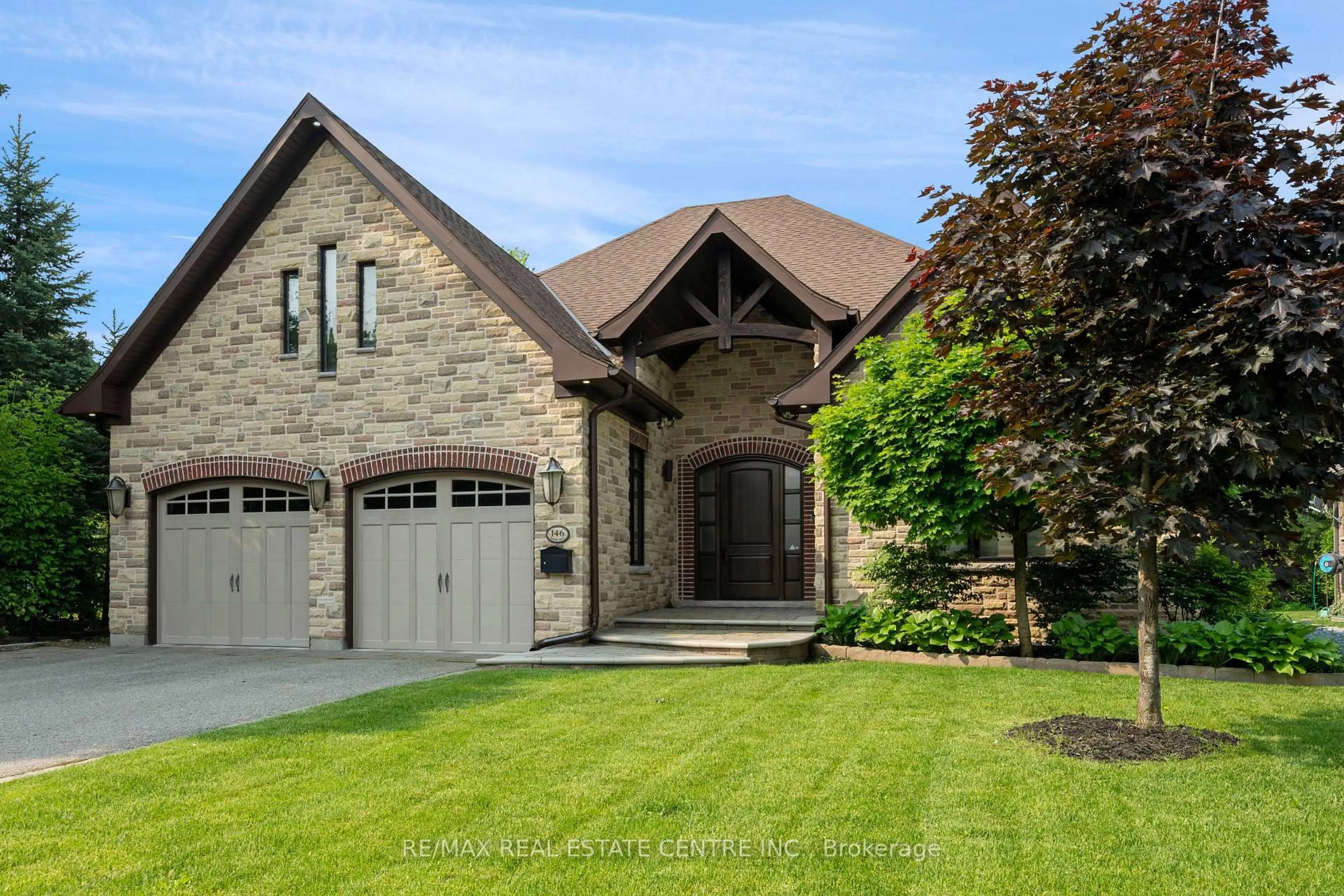 Home with brick exterior material, street for 146 Rexway Dr, Halton Hills Ontario L7G 1R8