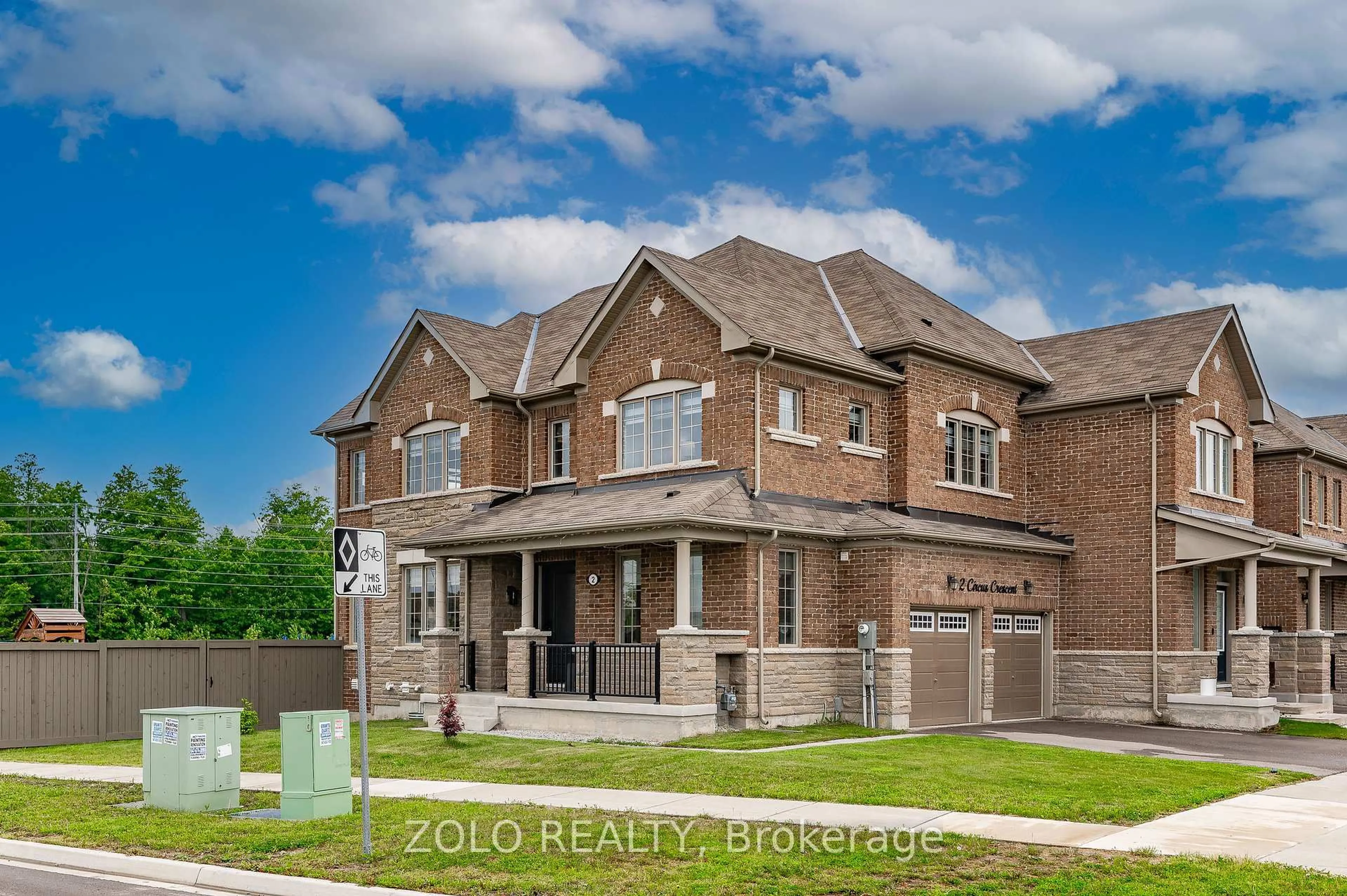 Home with brick exterior material, street for 2 Circus Cres, Brampton Ontario L7A 0H1