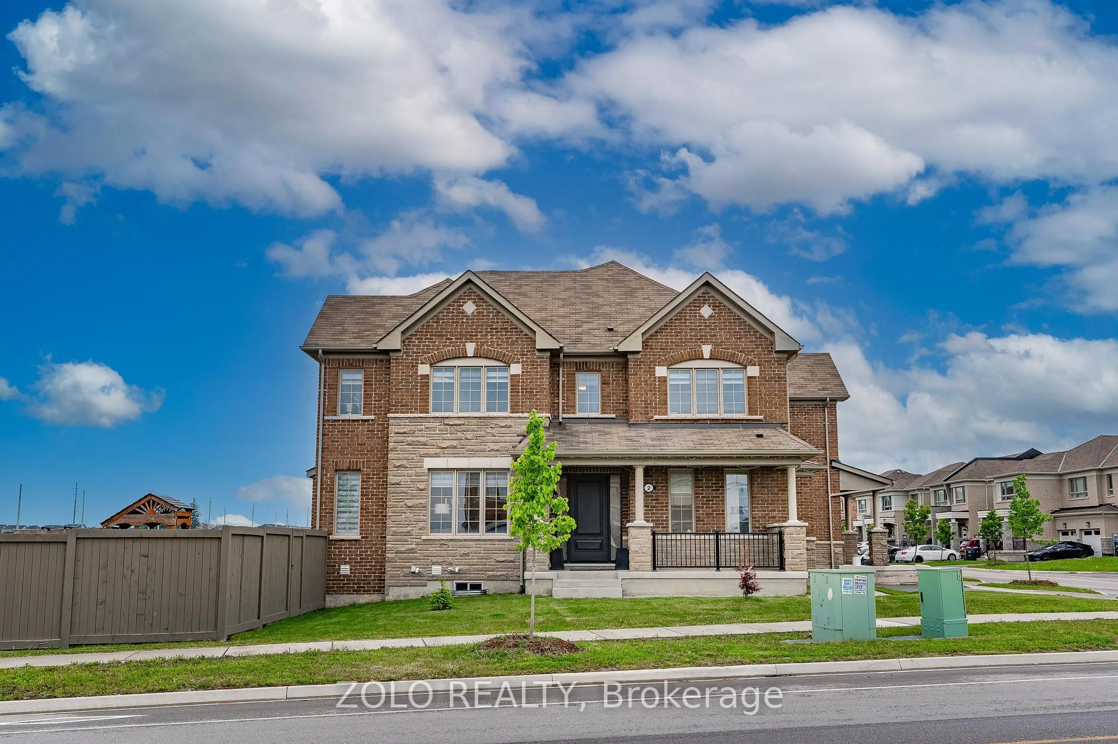 Home with brick exterior material, street for 2 Circus Cres, Brampton Ontario L7A 0H1