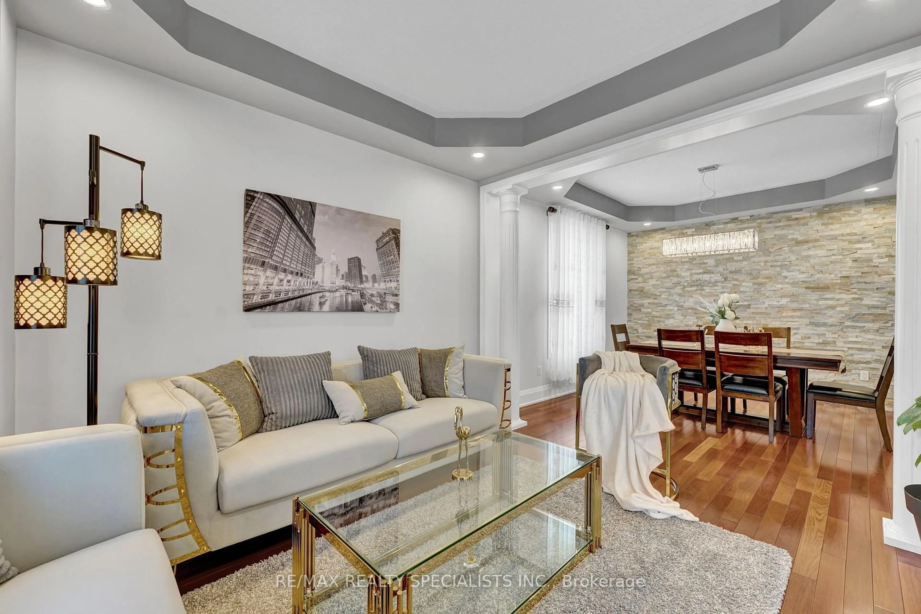 Living room with furniture, unknown for 4 Tovey Terr, Brampton Ontario L6R 3E6